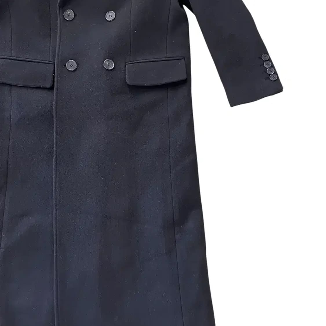Dunst unisex wool coat black XS 상품이미지3