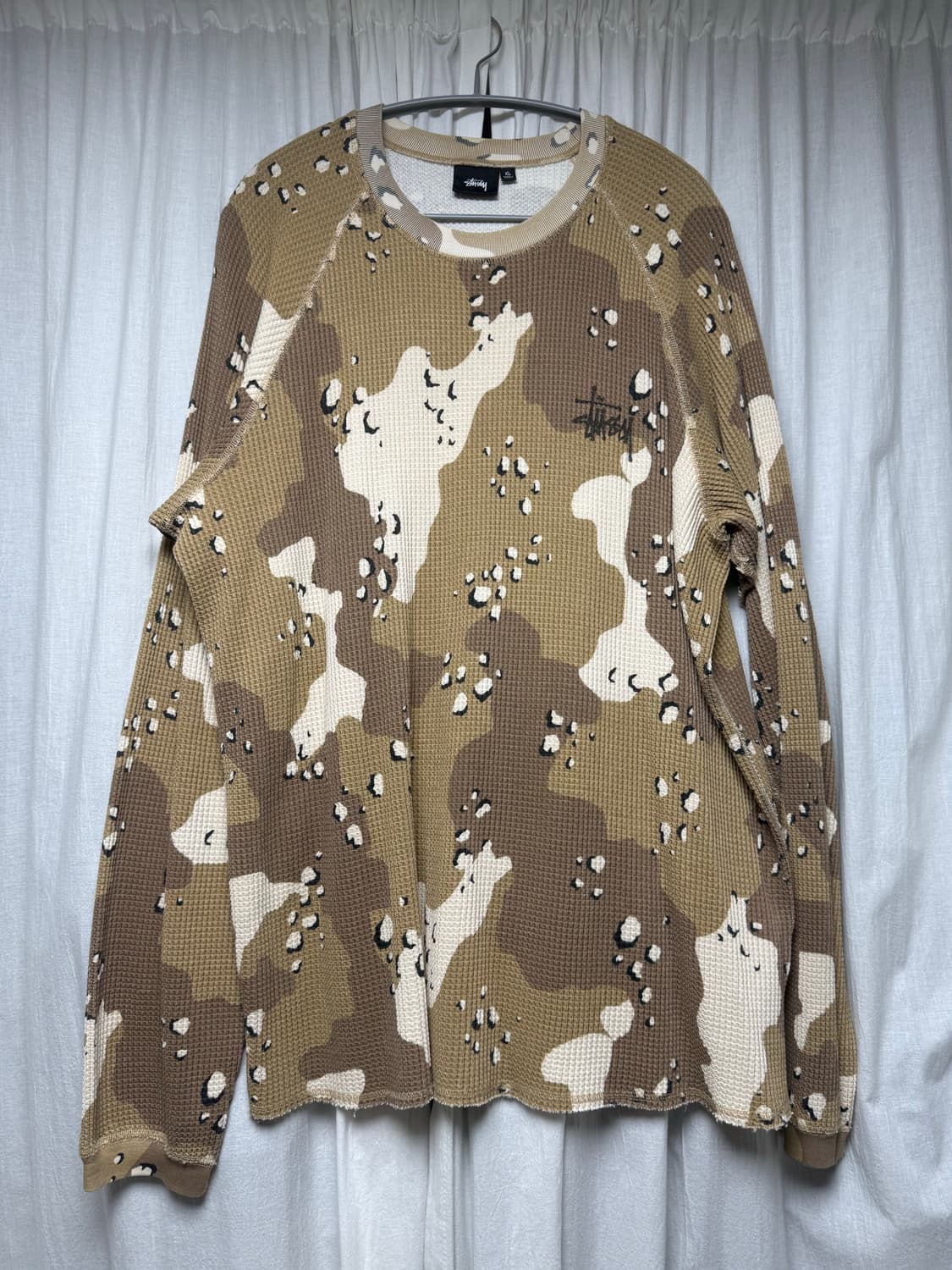 XL) 스투시 써멀 롱슬리브 데저트 카모 상품이미지1