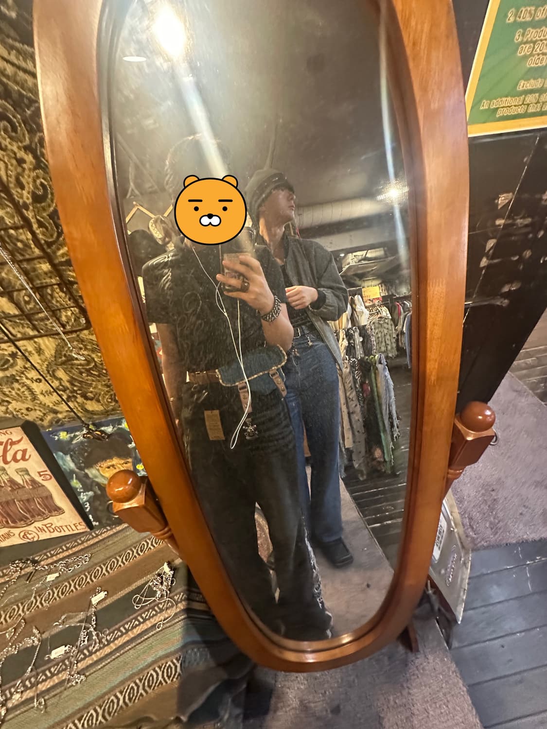 Y/project 핍쇼 진 부츠컷 상품이미지4