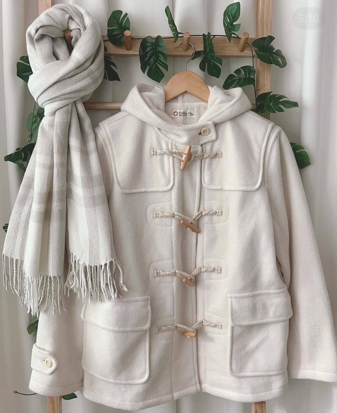 모리노가토 떡볶이코트 떡코 빈티지 모리걸 겨울코트 상품이미지1