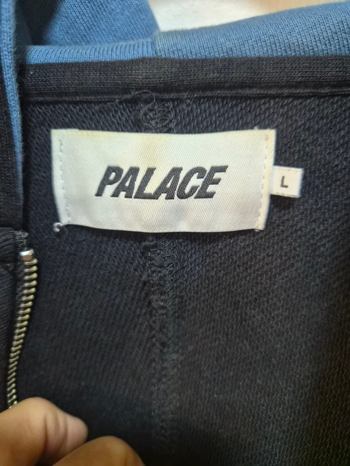 L) PALACE 팔라스 17SS 투톤 후드집업 팝니다 상품이미지5