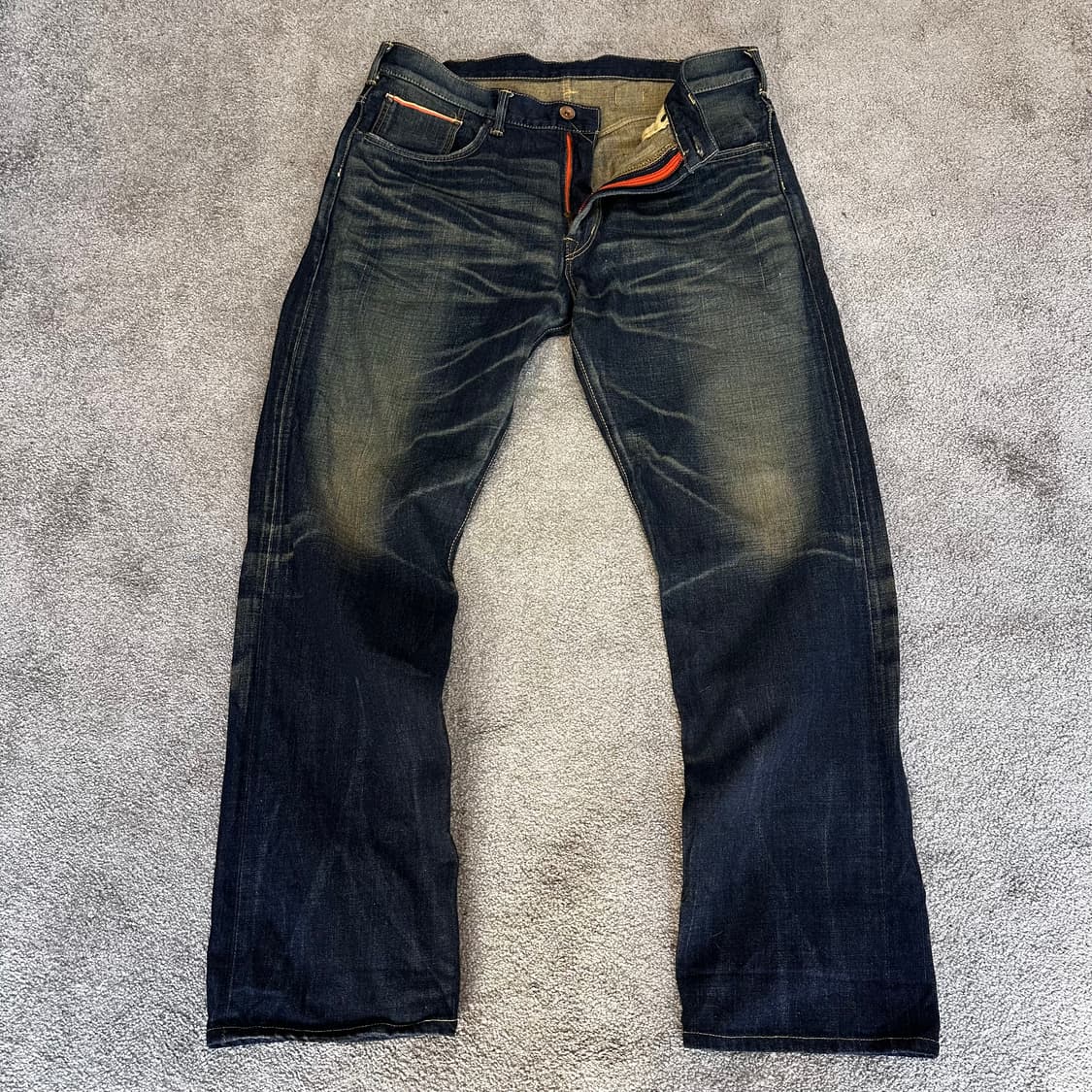 에드윈 505Z 신치백 셀비지 데님38 상품이미지7