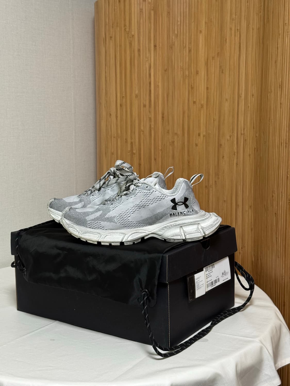 발렌시아가 발렌시아가 언더아머 3XL 42 그레이 상품이미지3