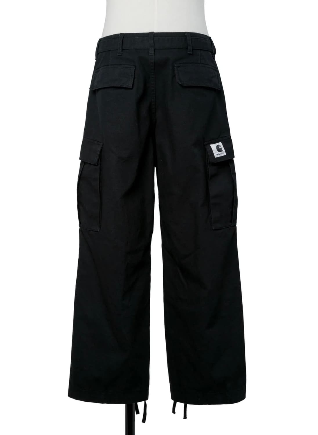 25AW 사카이 칼하트 WIP 덕 팬츠 카고팬츠 블랙 상품이미지1