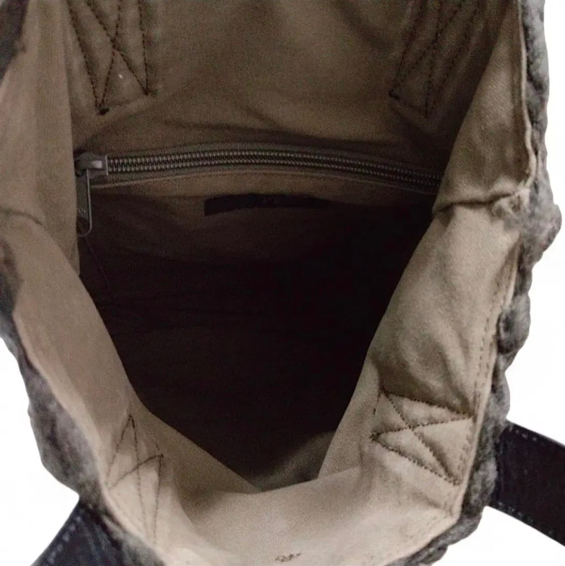 요지 야마모토 와이즈 케이블 니트 토트백 상품이미지6