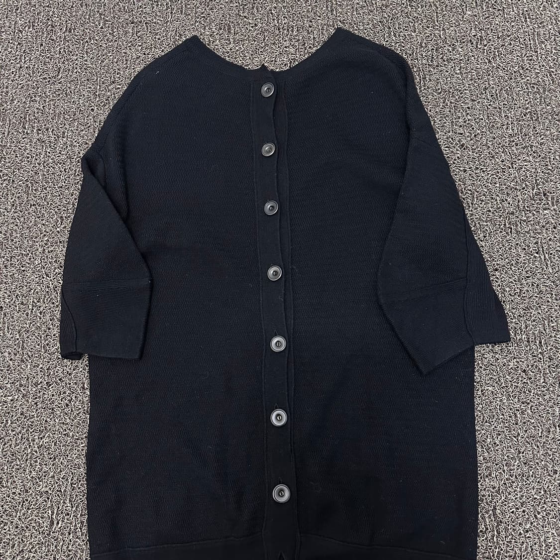 SYSTEM 시스템 여성 롱 가디건 블랙 90(F) 상품이미지2