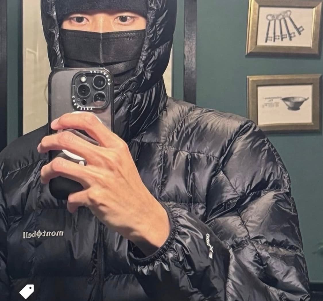 (L) 주우재 패딩 몽벨 슈페리어 후드 경량 패딩 상품이미지4