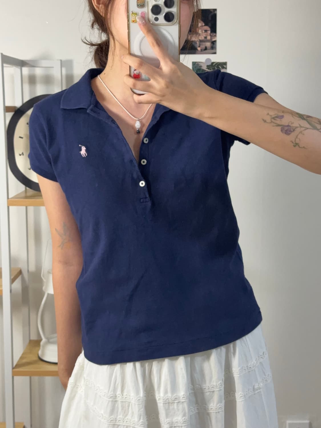 Polo 연보라스티치 반팔티 상품이미지2