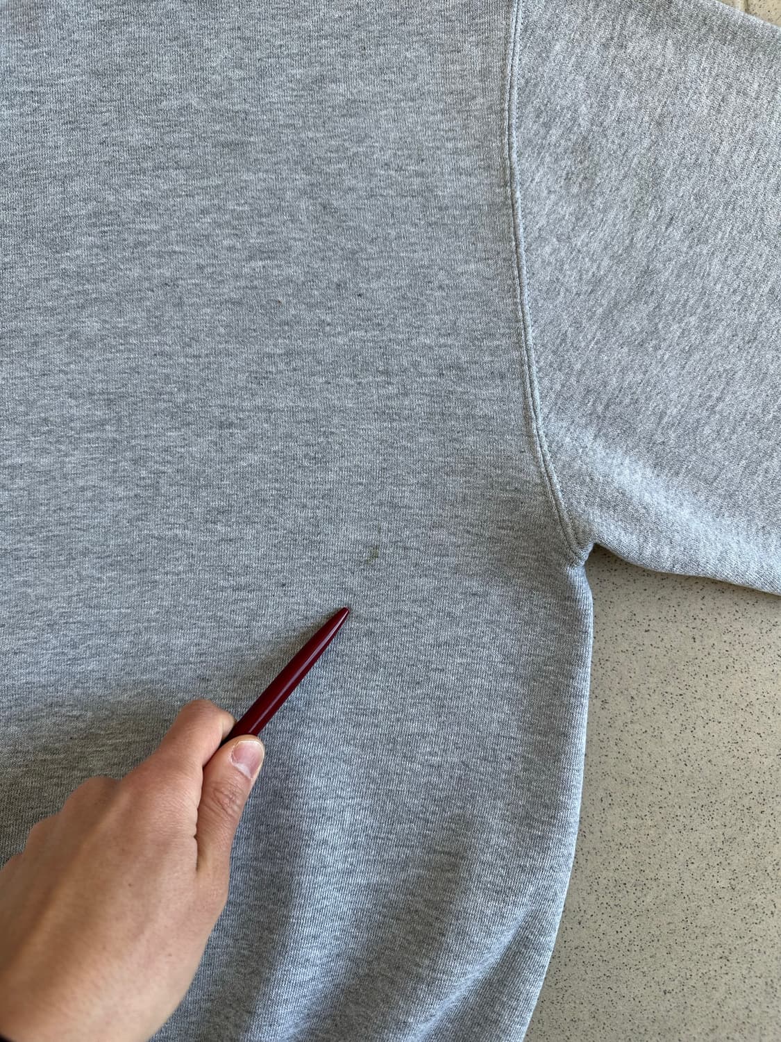 90s 빈티지 러셀 스웻셔츠 그레이 L USA 상품이미지7