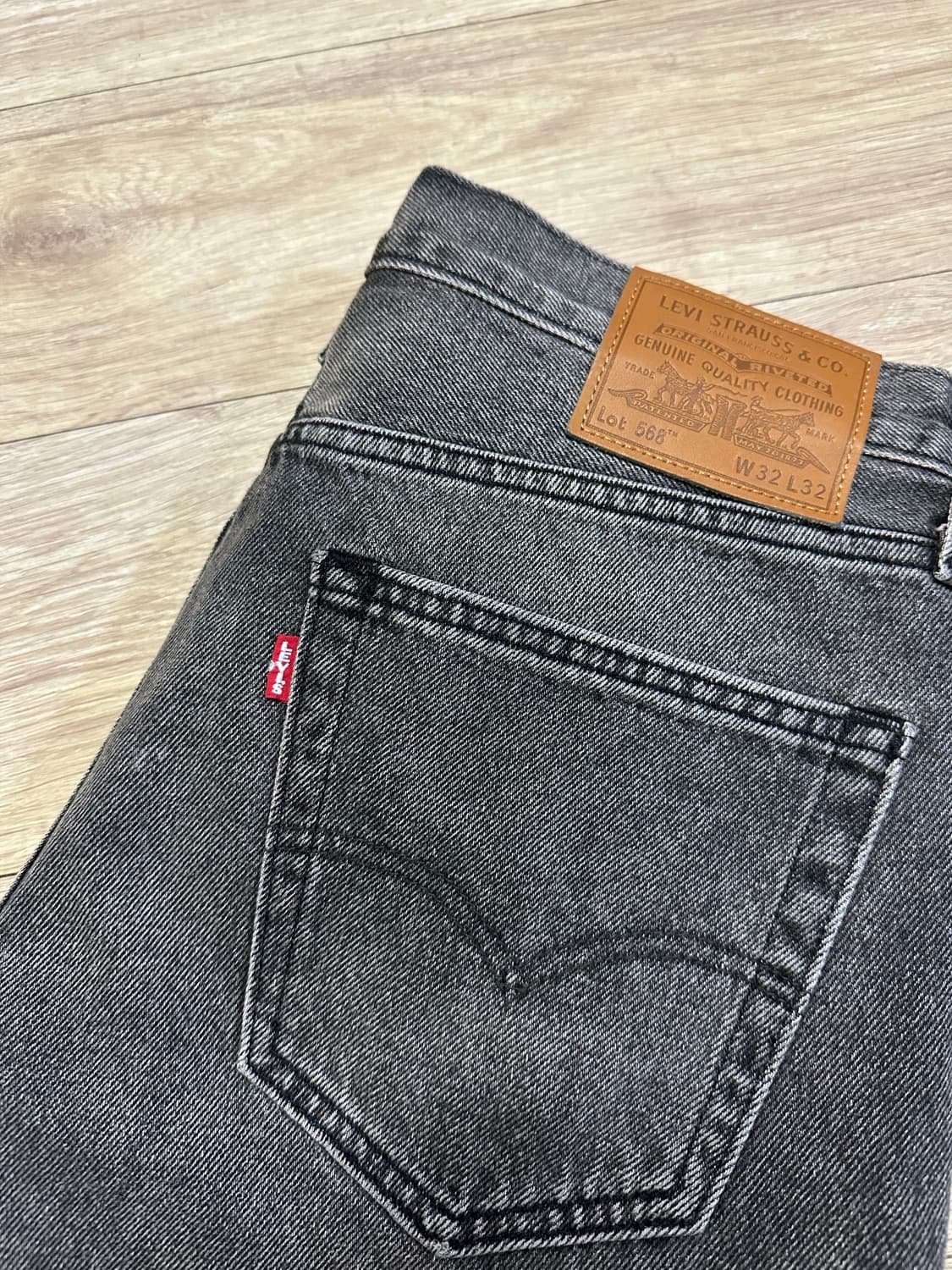 리바이스 568 그레이 32/32 상품이미지1