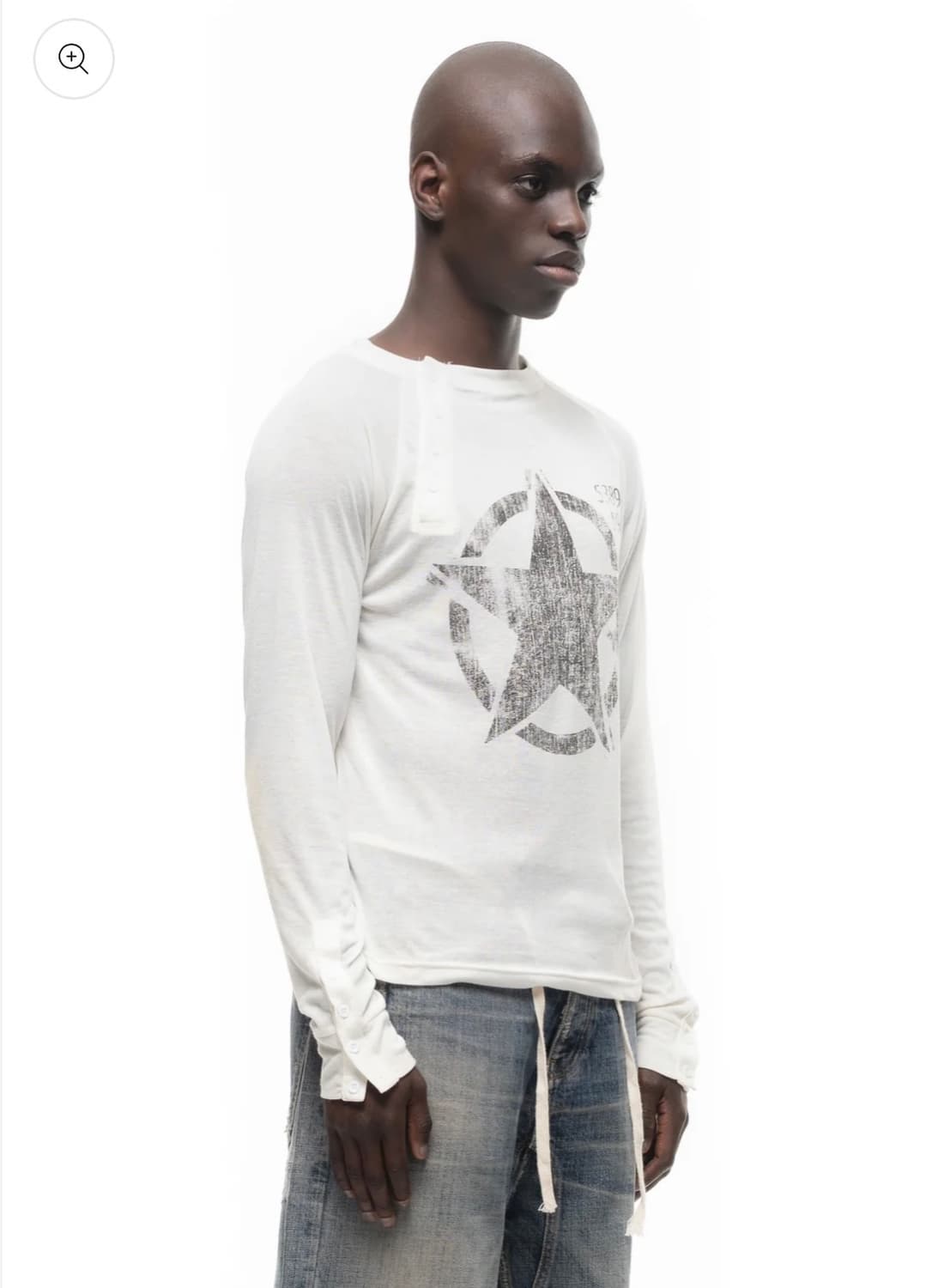 Nofaithstudios STAR LONGSLEEVE WHITE 상품이미지3