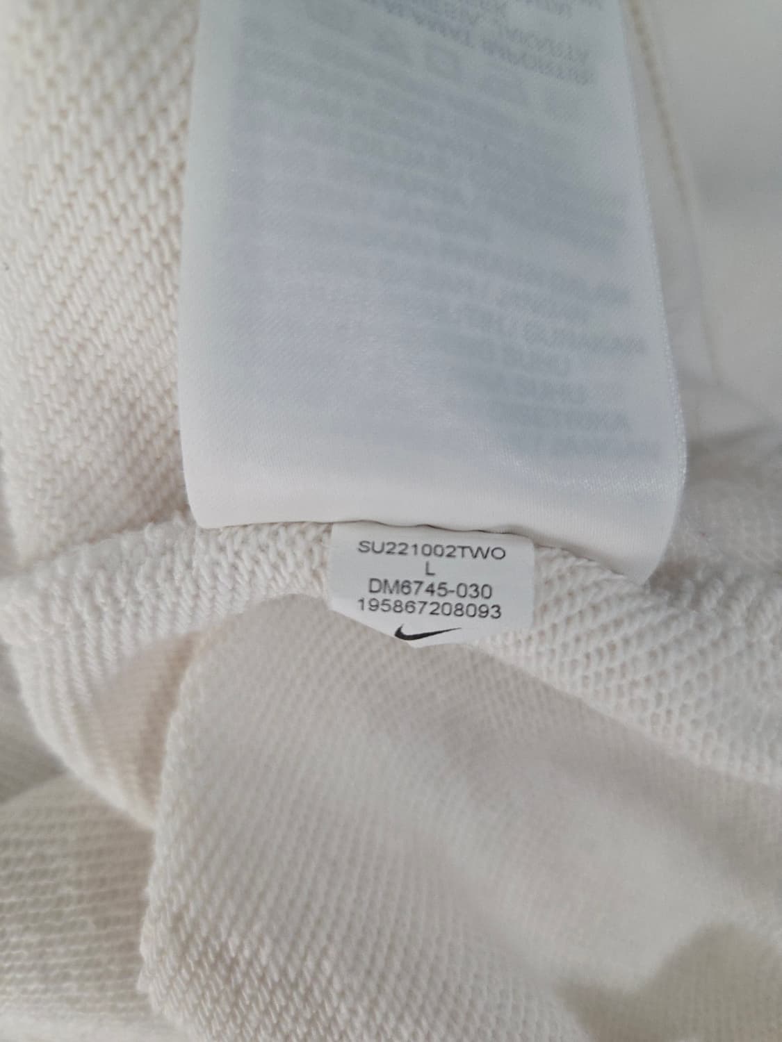 나이키 NSW 스우시 반팔 크롭 맨투맨 상품이미지9