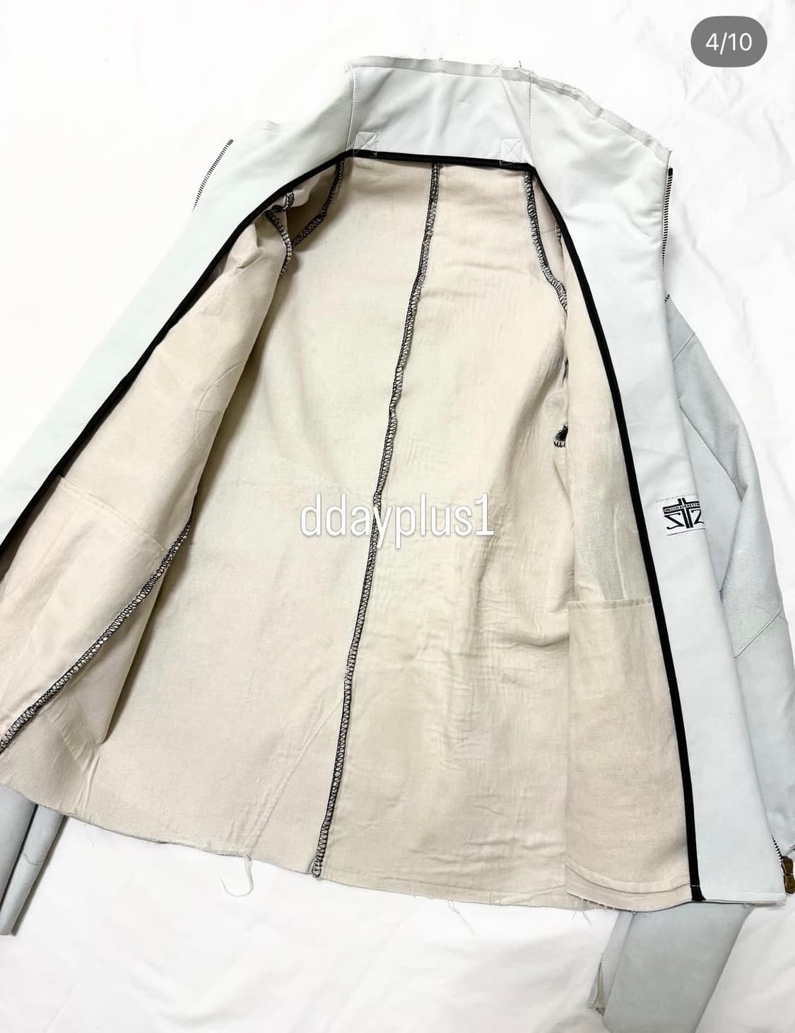 잠바렛 - 24SS 문스타 레더 아크 자켓 상품이미지4