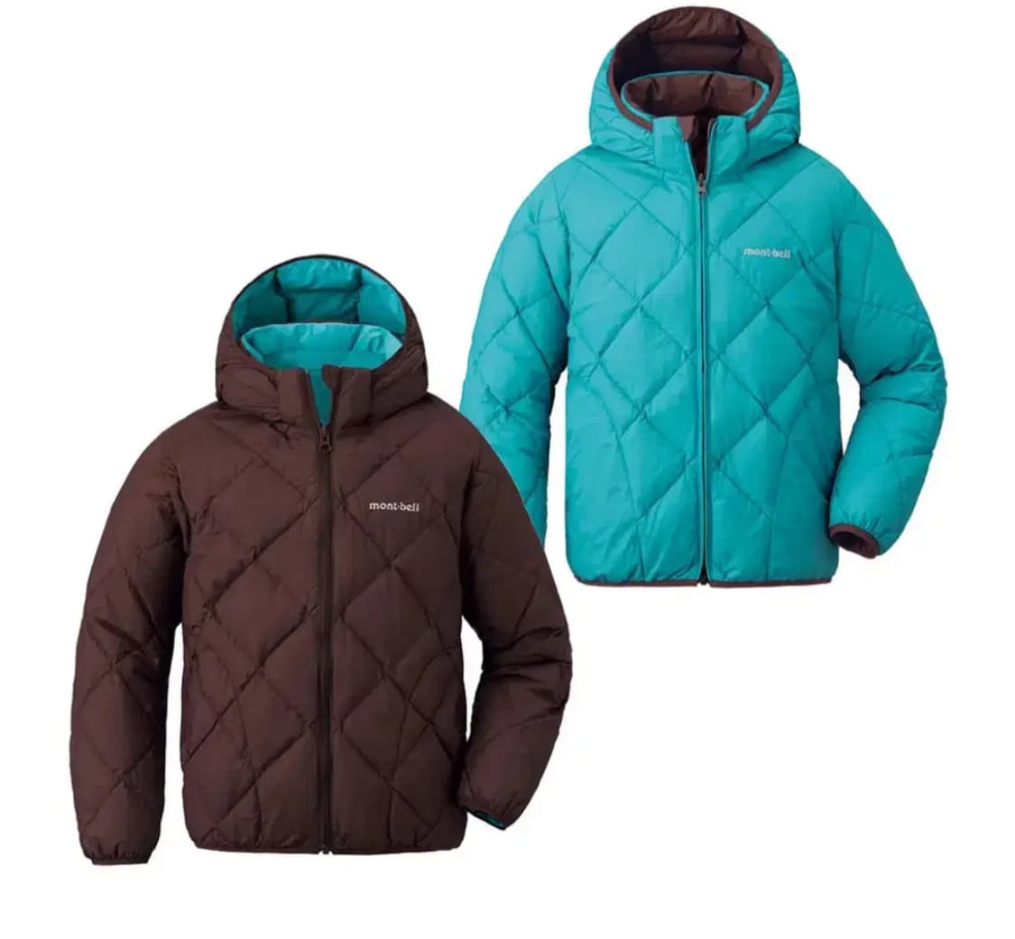 몽벨 리버시블 자켓 패딩 160 상품이미지1