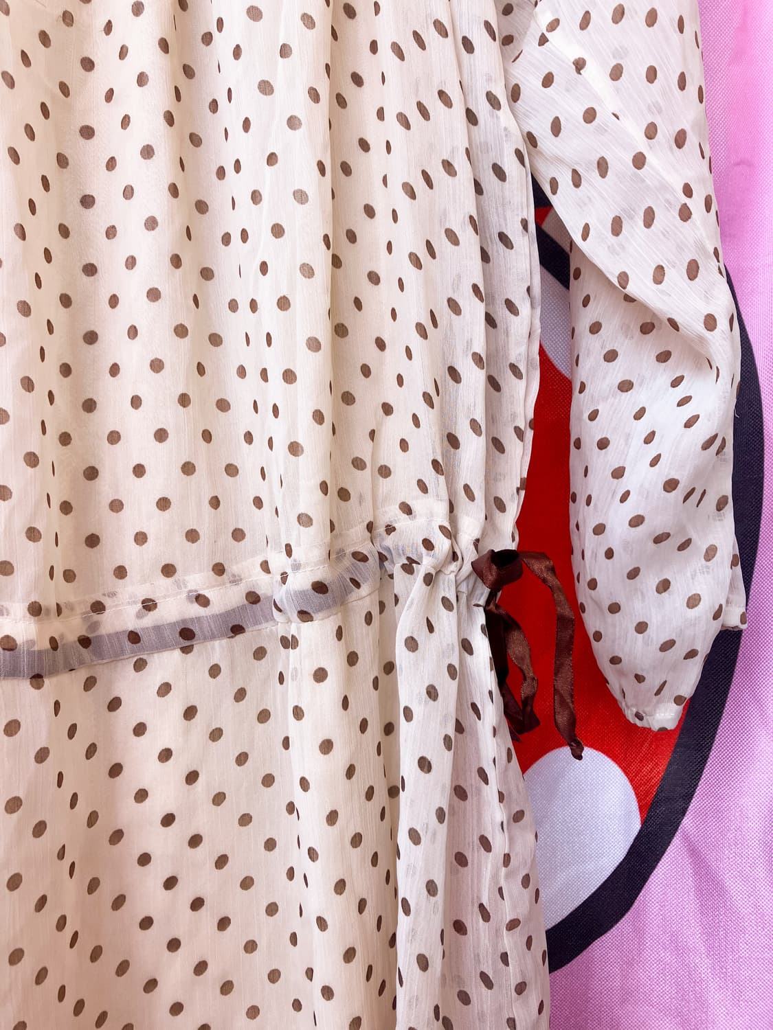 jpn 바닐라 도트 미니 원피스 상품이미지2