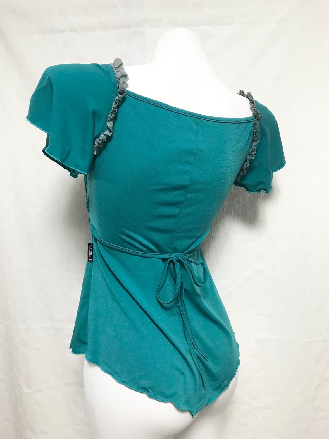 빈티지 ozzoneste 오즈온 오리엔탈 페어리 레이스 블라우스 탑 상품이미지3