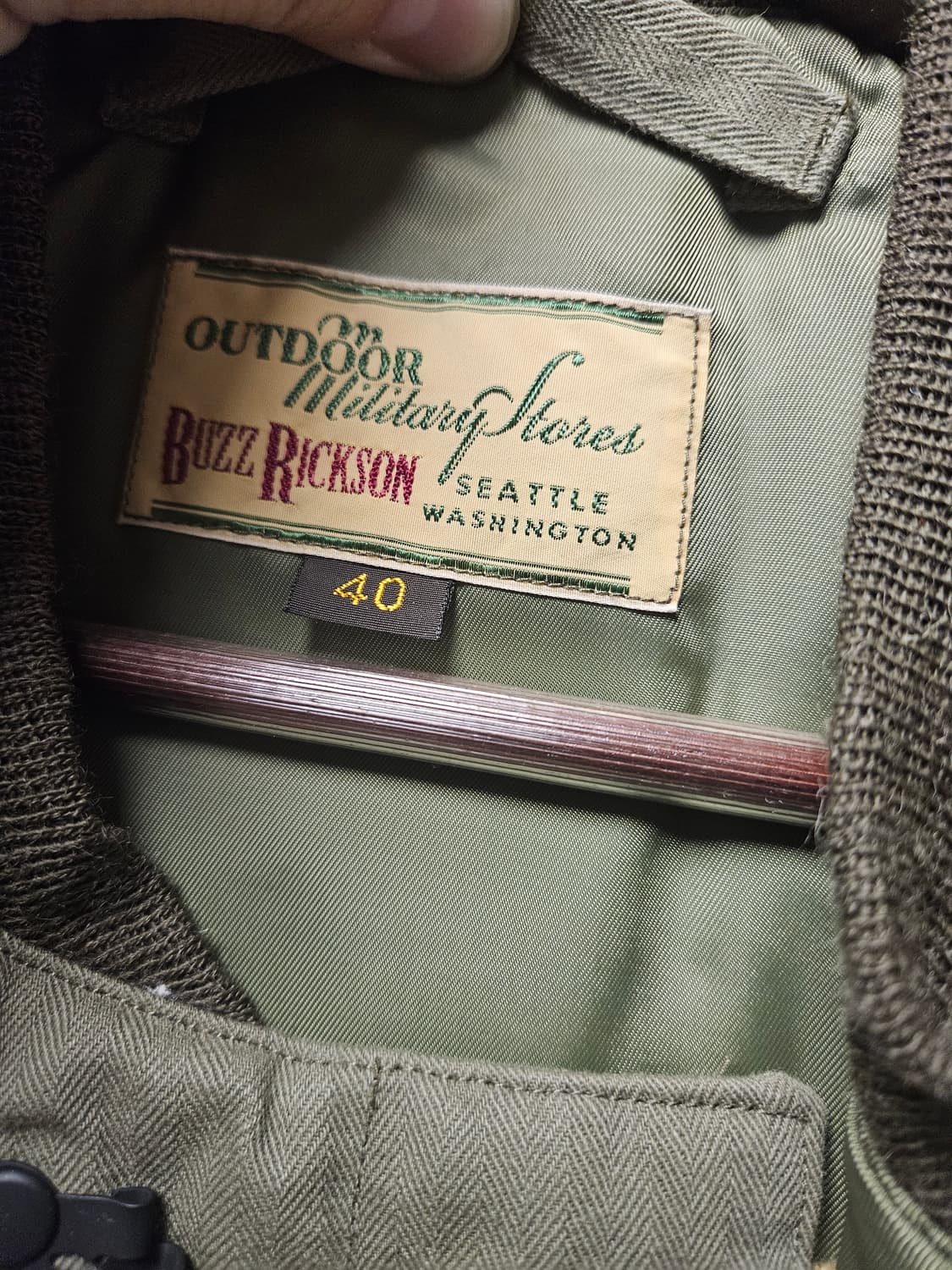 버즈릭슨 USN 밀리터리 다운베스트 상품이미지4