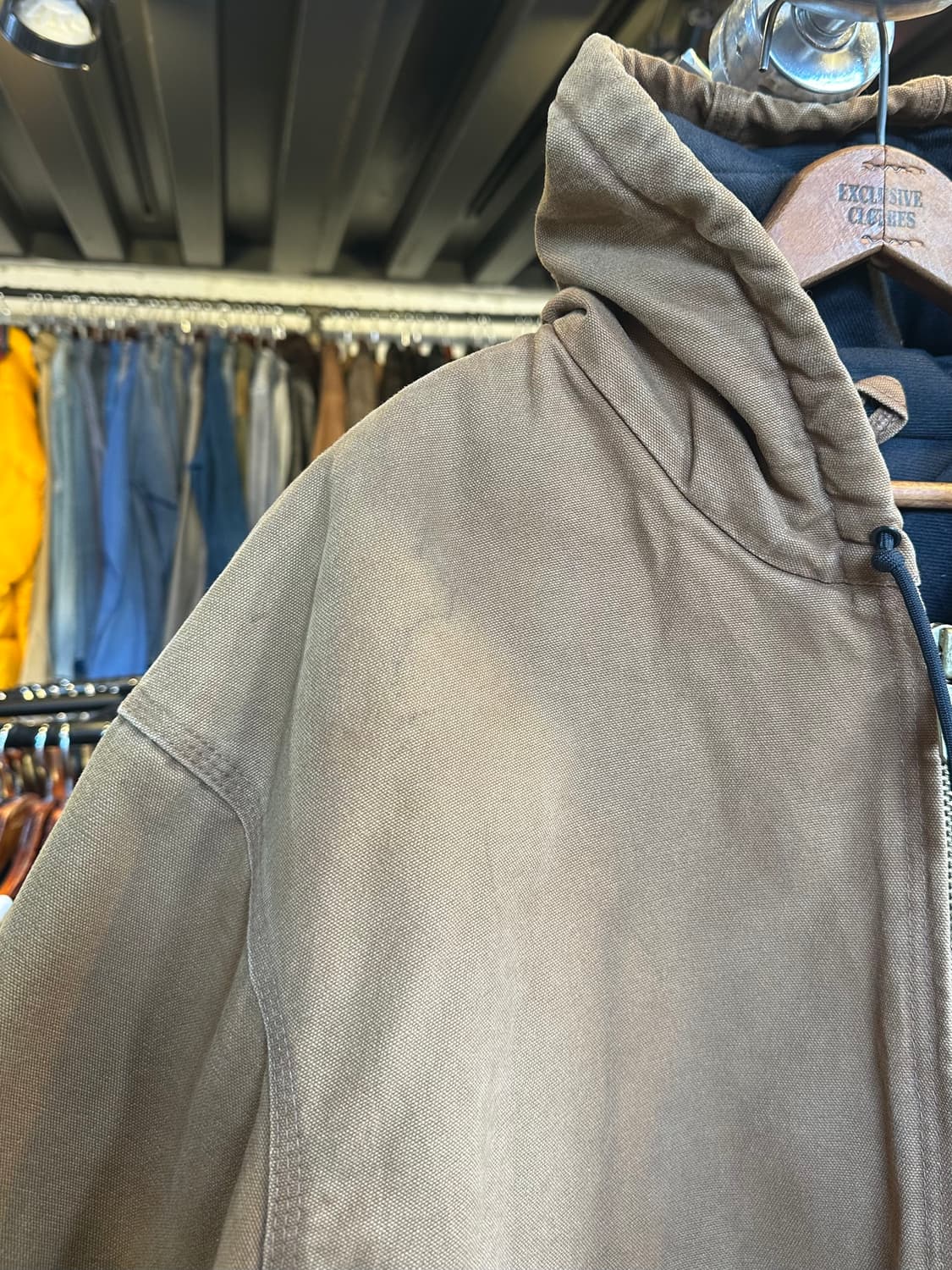 칼하트 덕 액티브 후드 워크 자켓 상품이미지4