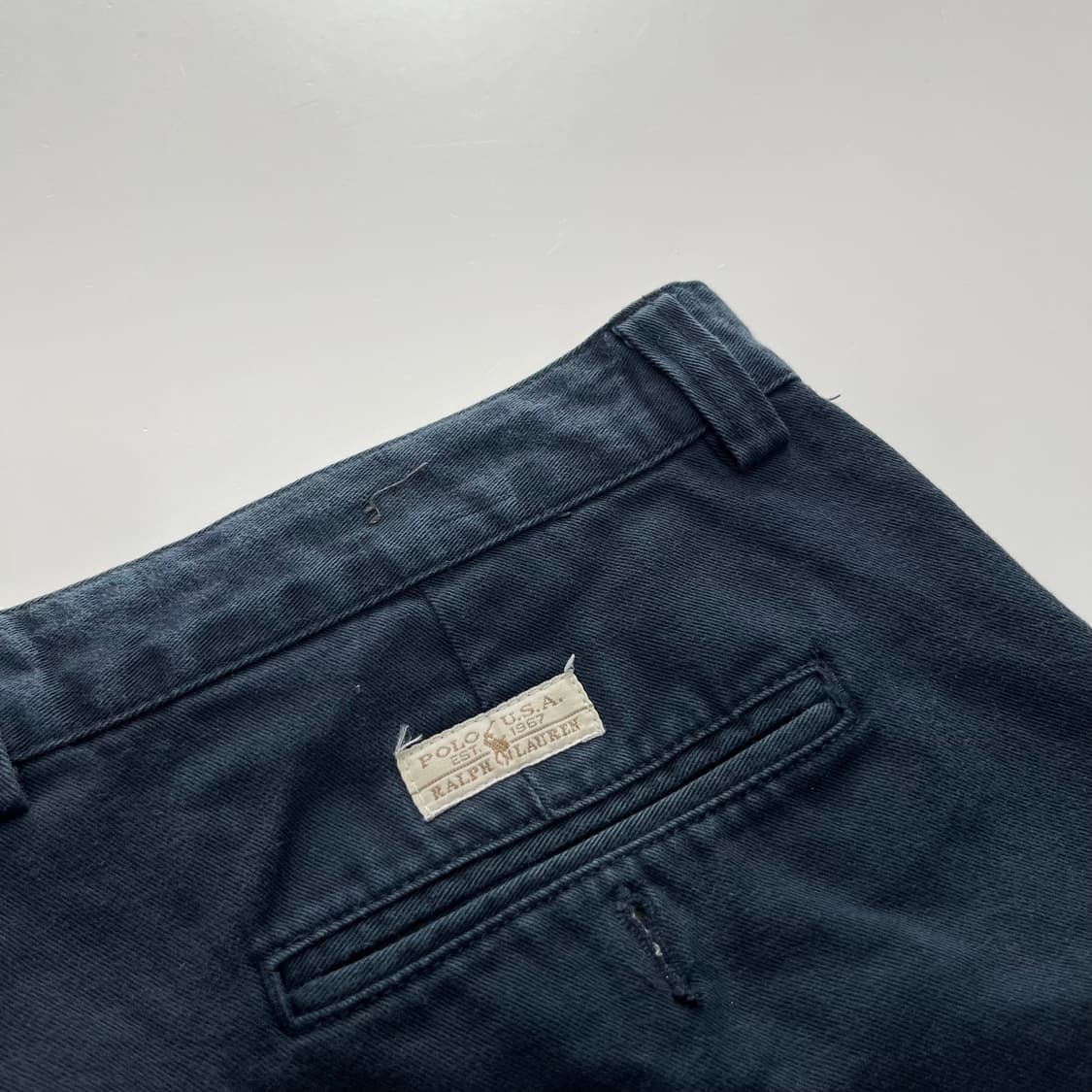 [34.5] 90's 폴로 랄프로렌 투턱 치노 쇼츠 상품이미지5