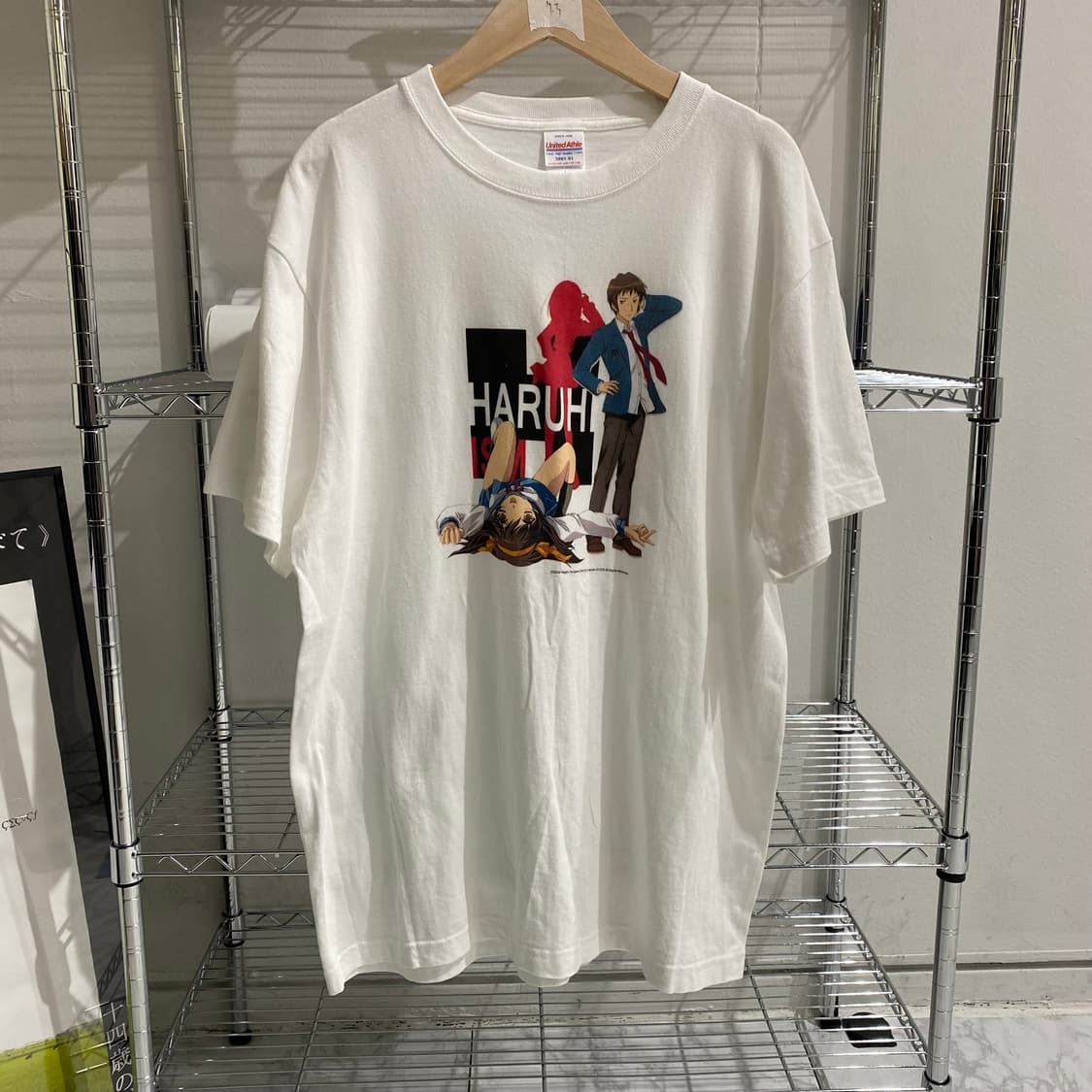 스즈미야 하루히 부틀렉 애니메이션 티셔츠 상품이미지1