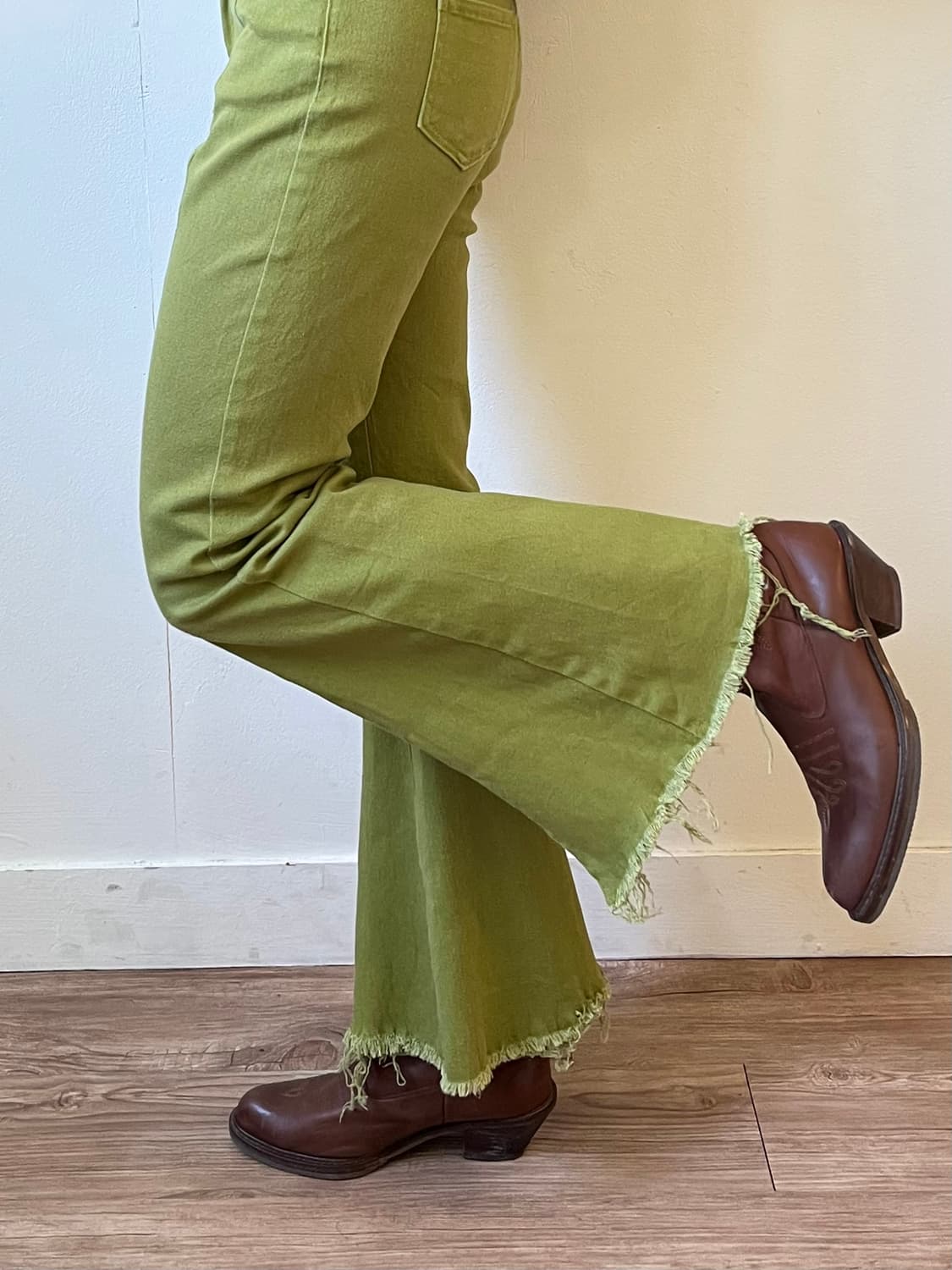 GRL 크랙 데님 진 상품이미지5