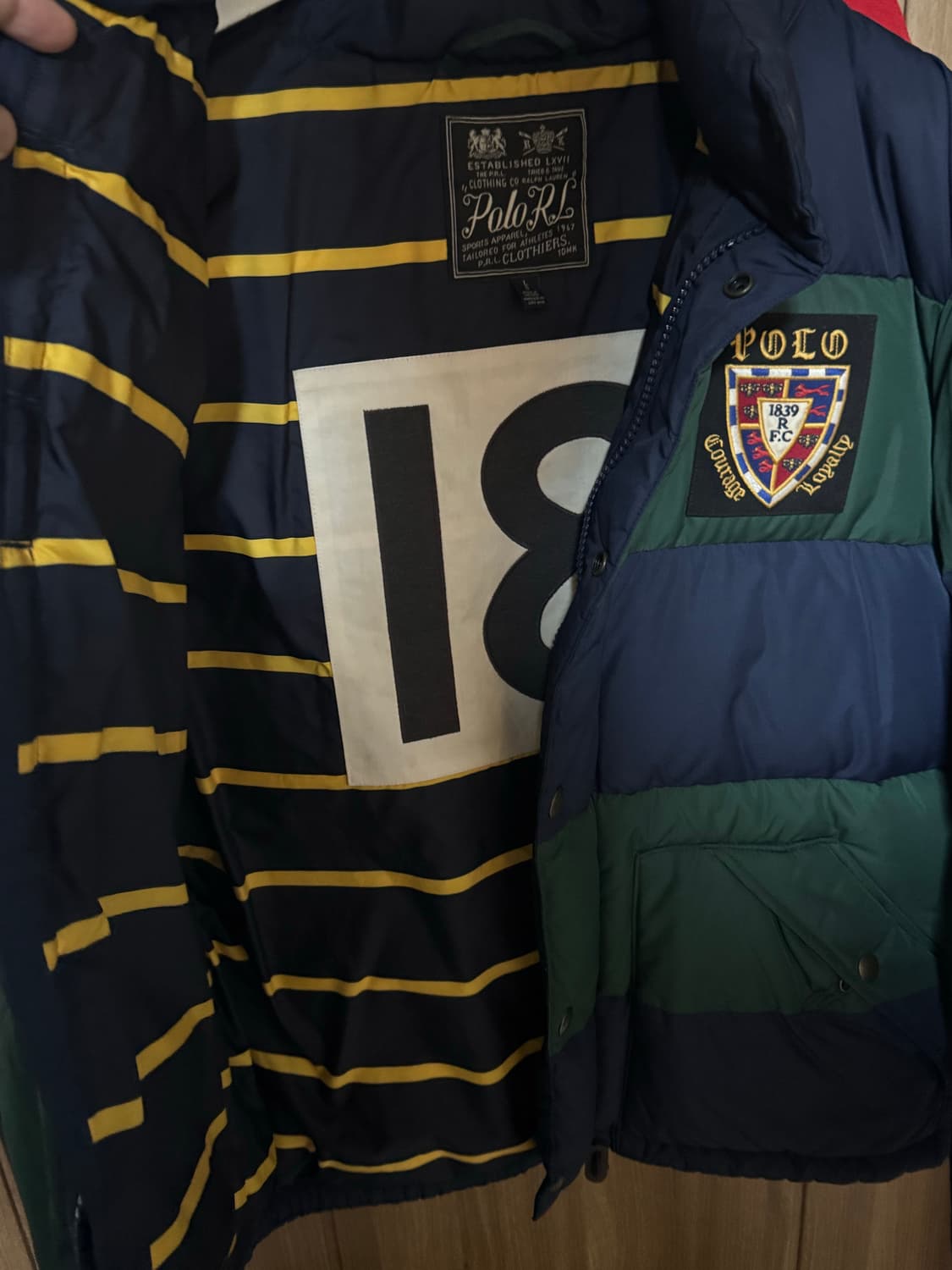 랄프로렌 푸퍼 미국 L 상품이미지3