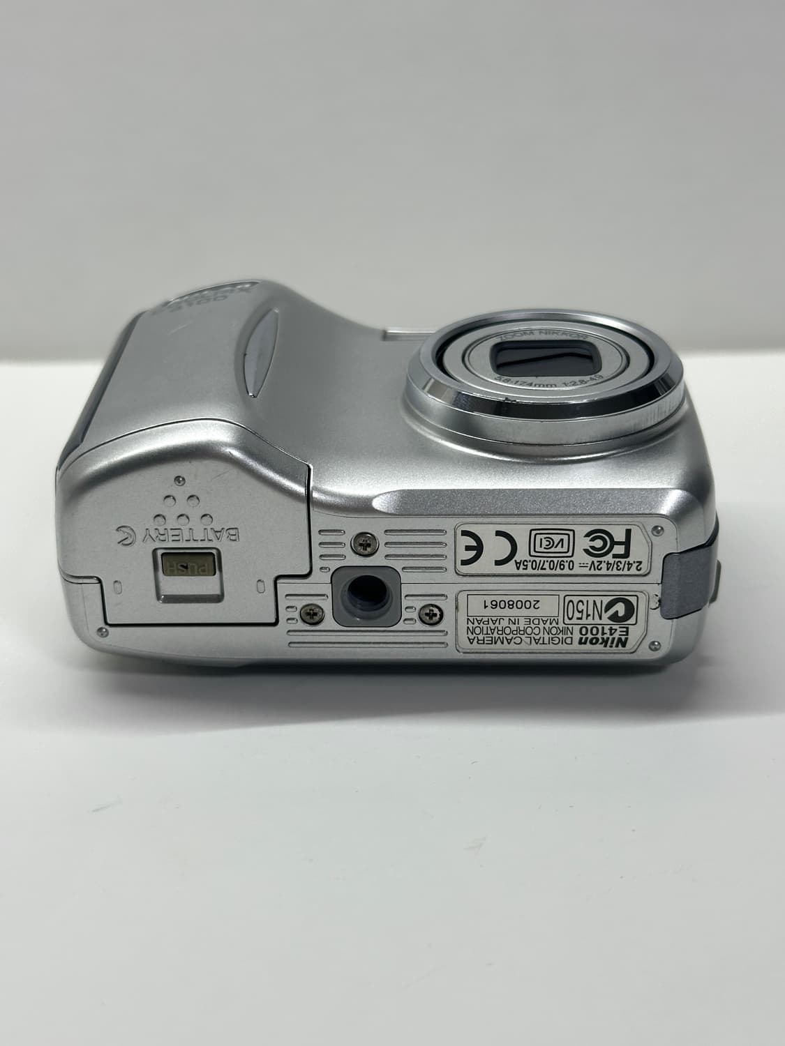 작례) 니콘 쿨픽스 4100 (Nikon Coolpix 4100) 실버 상품이미지6