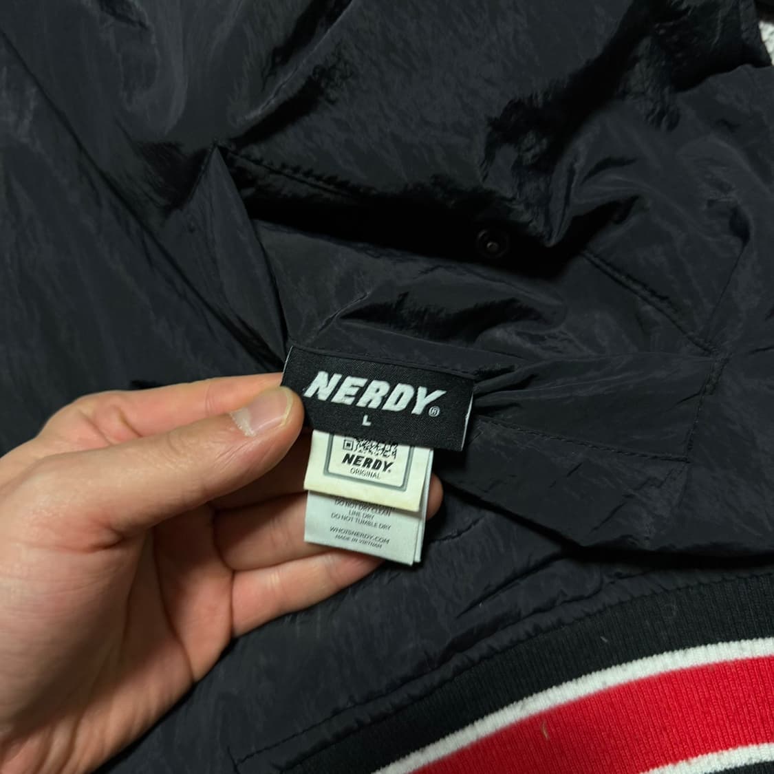 널디 리버시블 바시티 자켓 상품이미지6