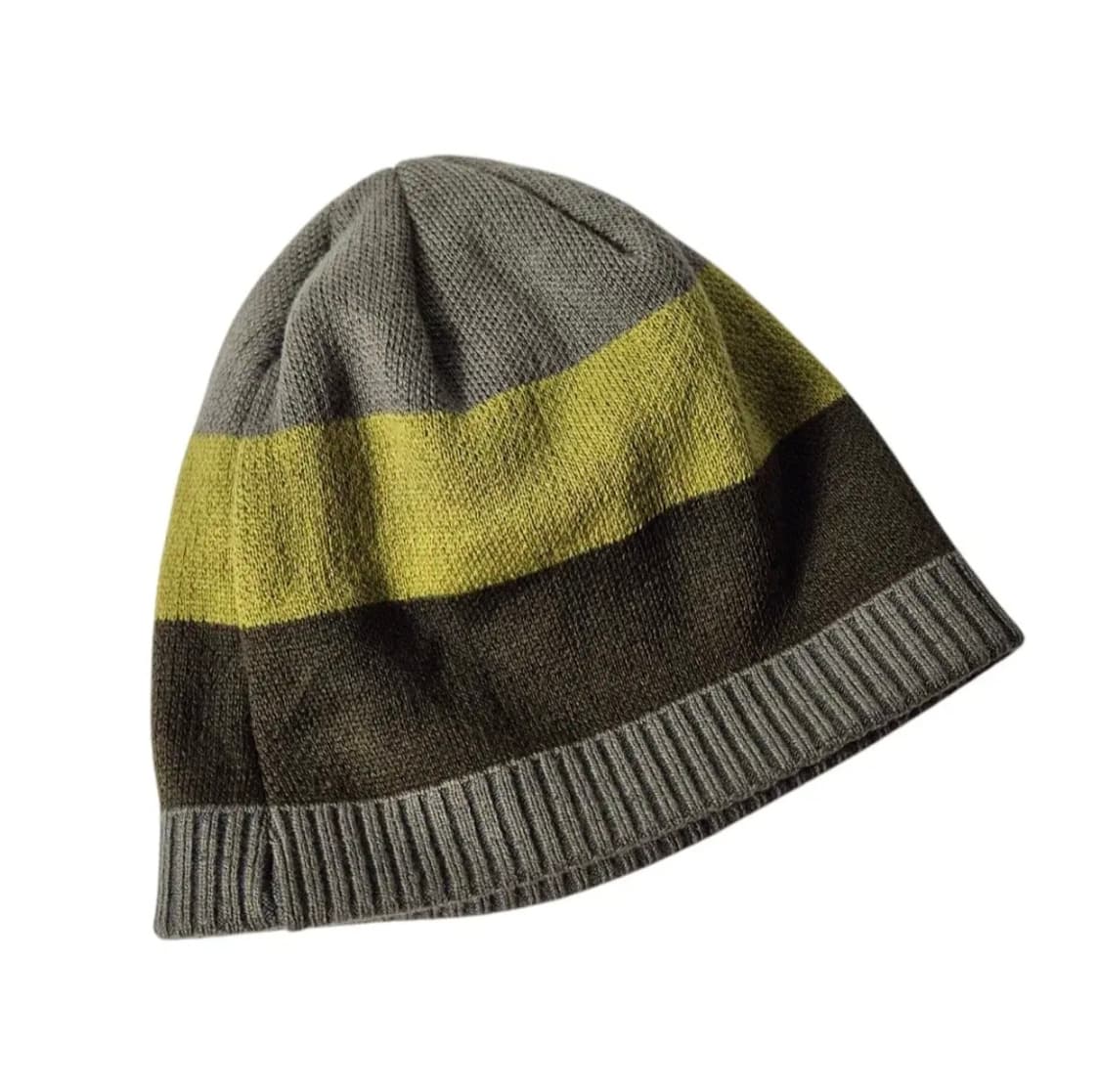 TNF) 노스페이스 빅 로고 비니 그린/카키/그레이 상품이미지2