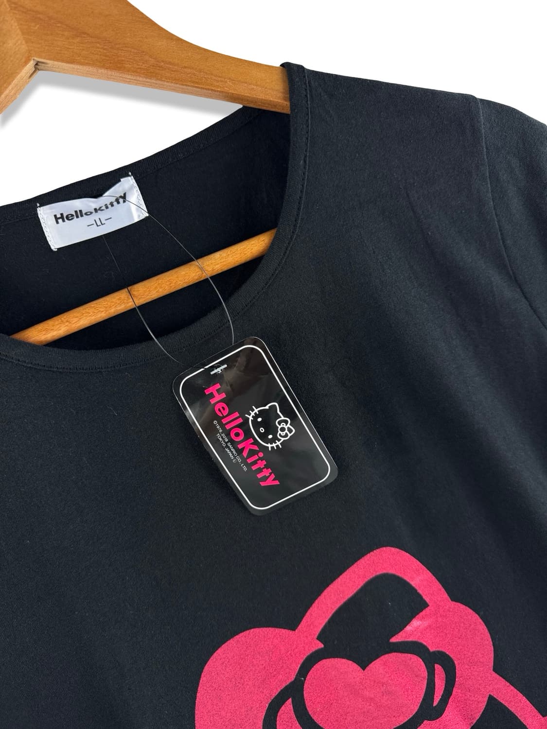 헬로키티 블랙핑크 반팔티셔츠3022 상품이미지5