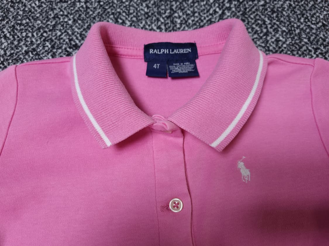 [무료배송][110]폴로 키즈 코튼 카라 원피스 상품이미지5