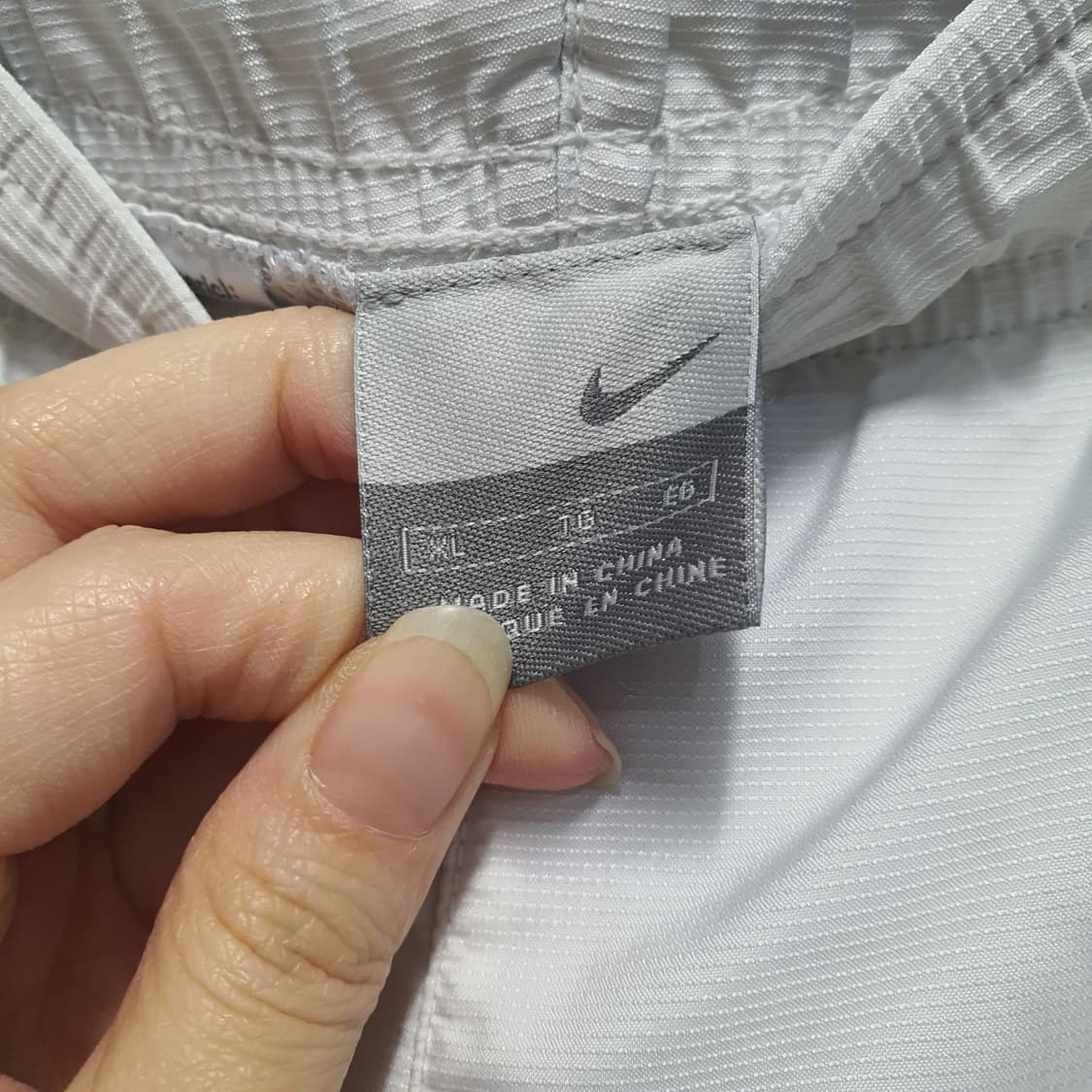 나이키 우븐 스우시 화이트 조거 팬츠  상품이미지5