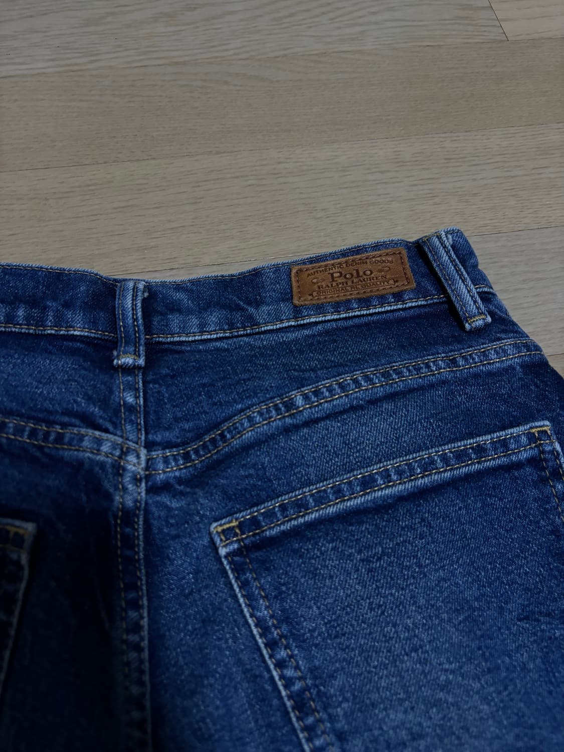 Polo Ralph Lauren 샤론 크롭 플레어 데님 상품이미지4