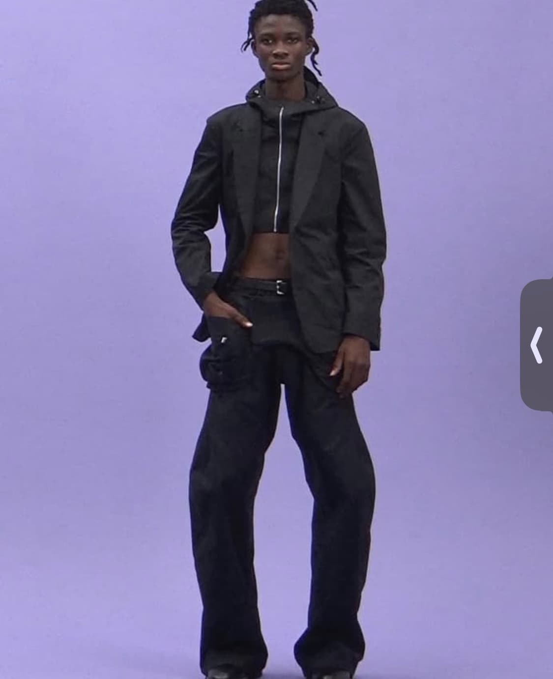 [NVRFRGT : 네버포겟] DETACHABLE HOODED 블레이저 상품이미지4