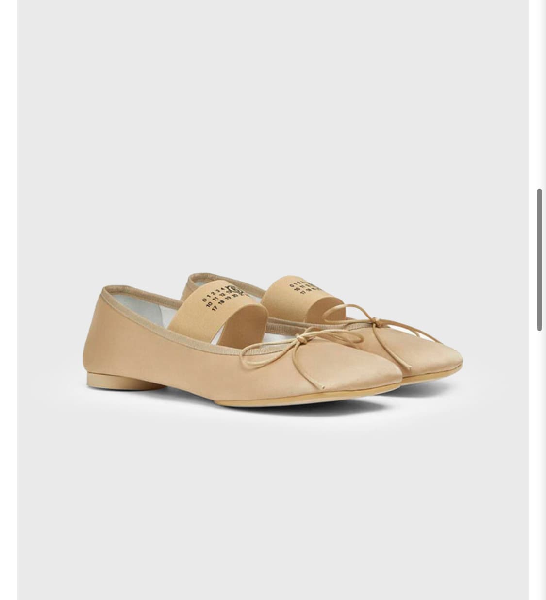 MM6 S59WZ0093 BALLET SHOE (THREE HOUSE) 상품이미지1