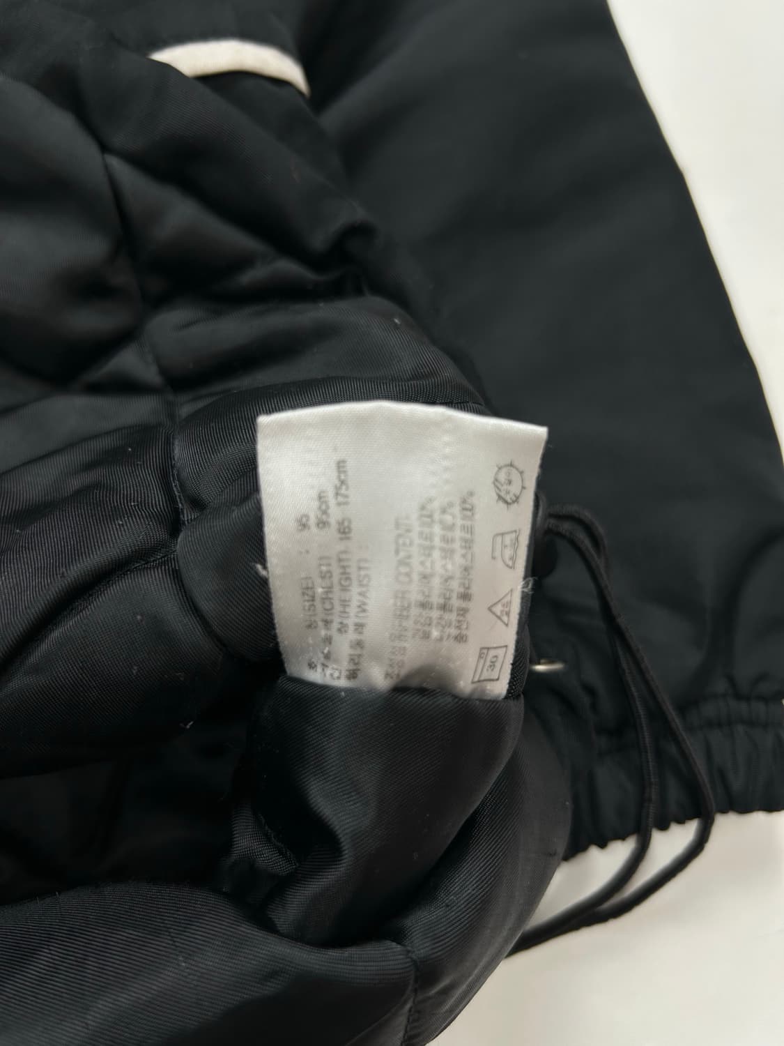 나이키 올드스쿨 화이트 라인 누빔 점퍼 M 상품이미지7