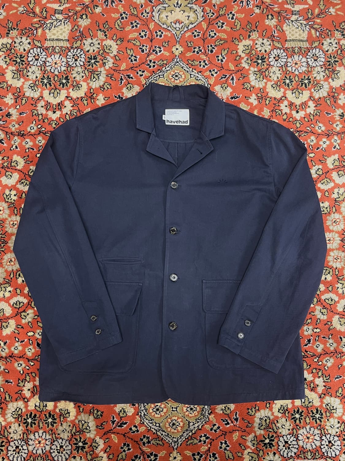 [3] havehad 헤브헤드 시티 워커 클럽 자켓 네이비 상품이미지1