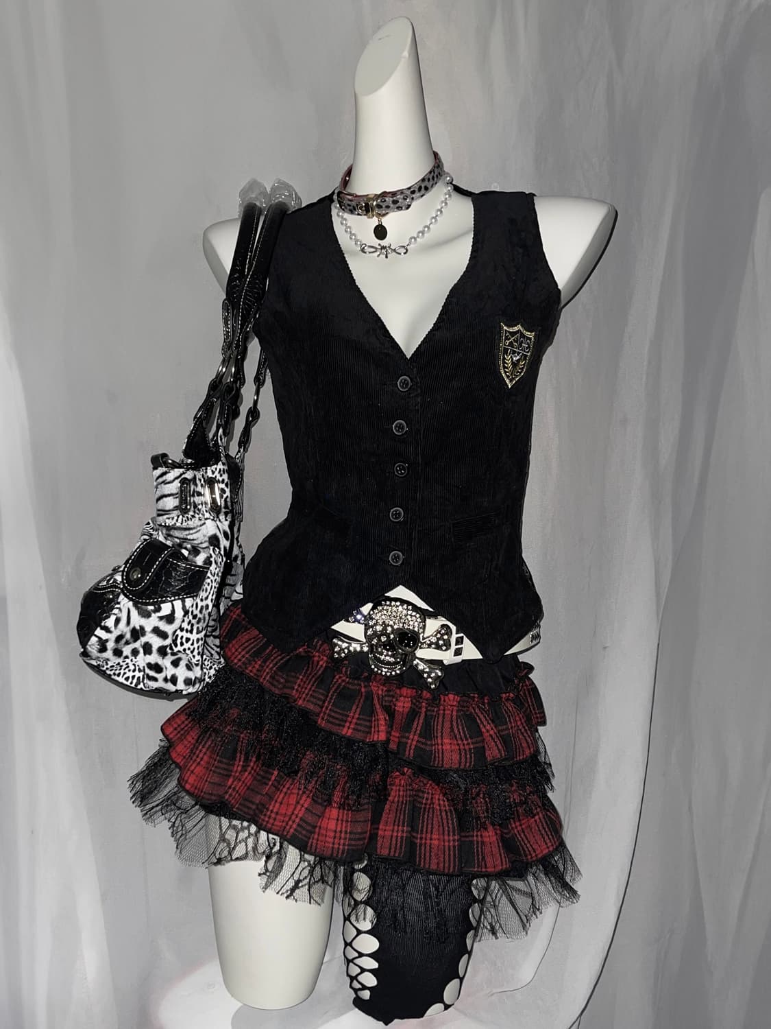 School look vest 상품이미지1
