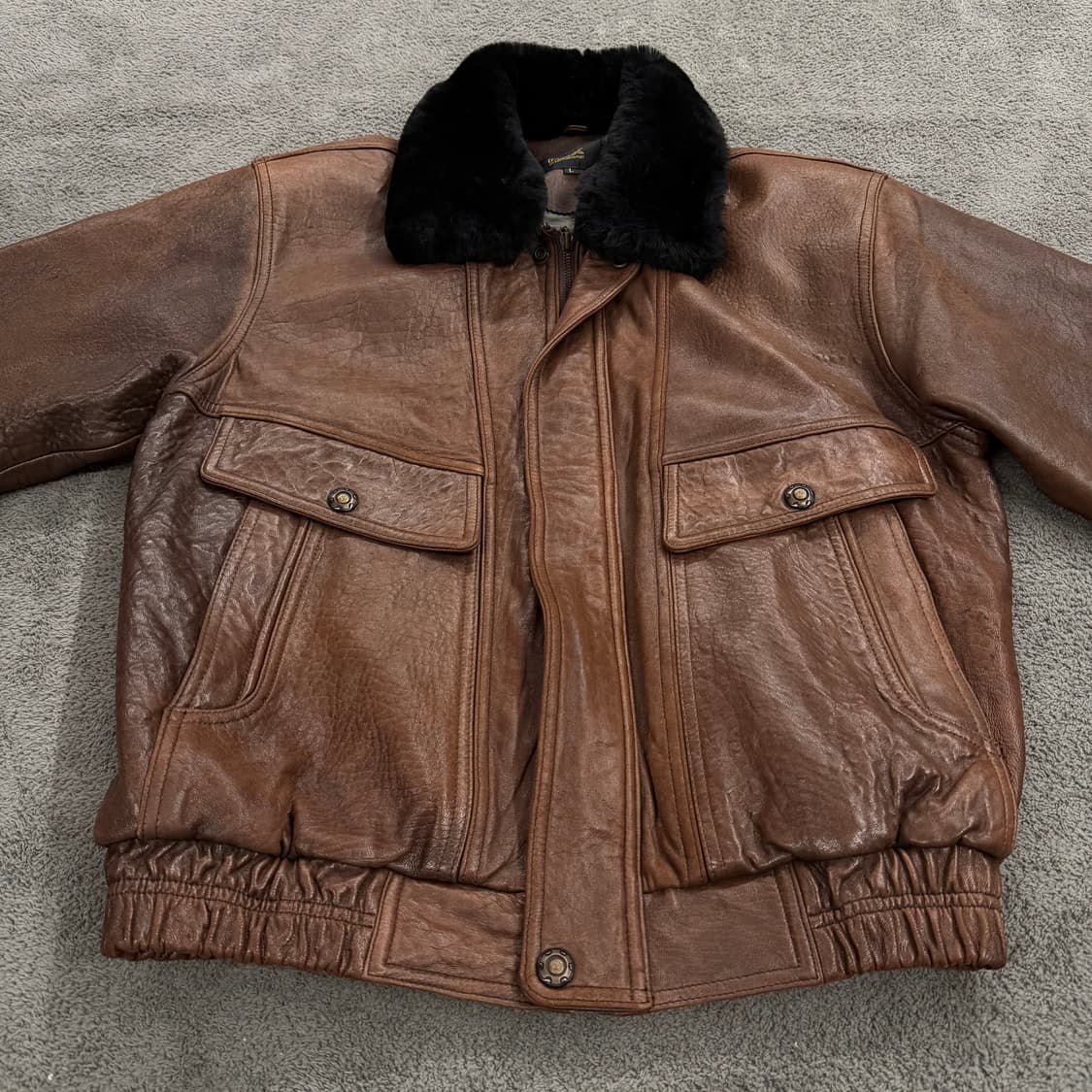 [ L ] 빈티지 G-1 양가죽 레더 가죽 자켓 상품이미지3