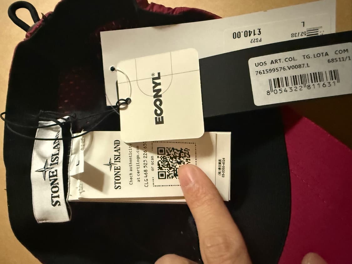 스톤아일랜드 나일론 메탈 볼캡 (L size) 상품이미지3