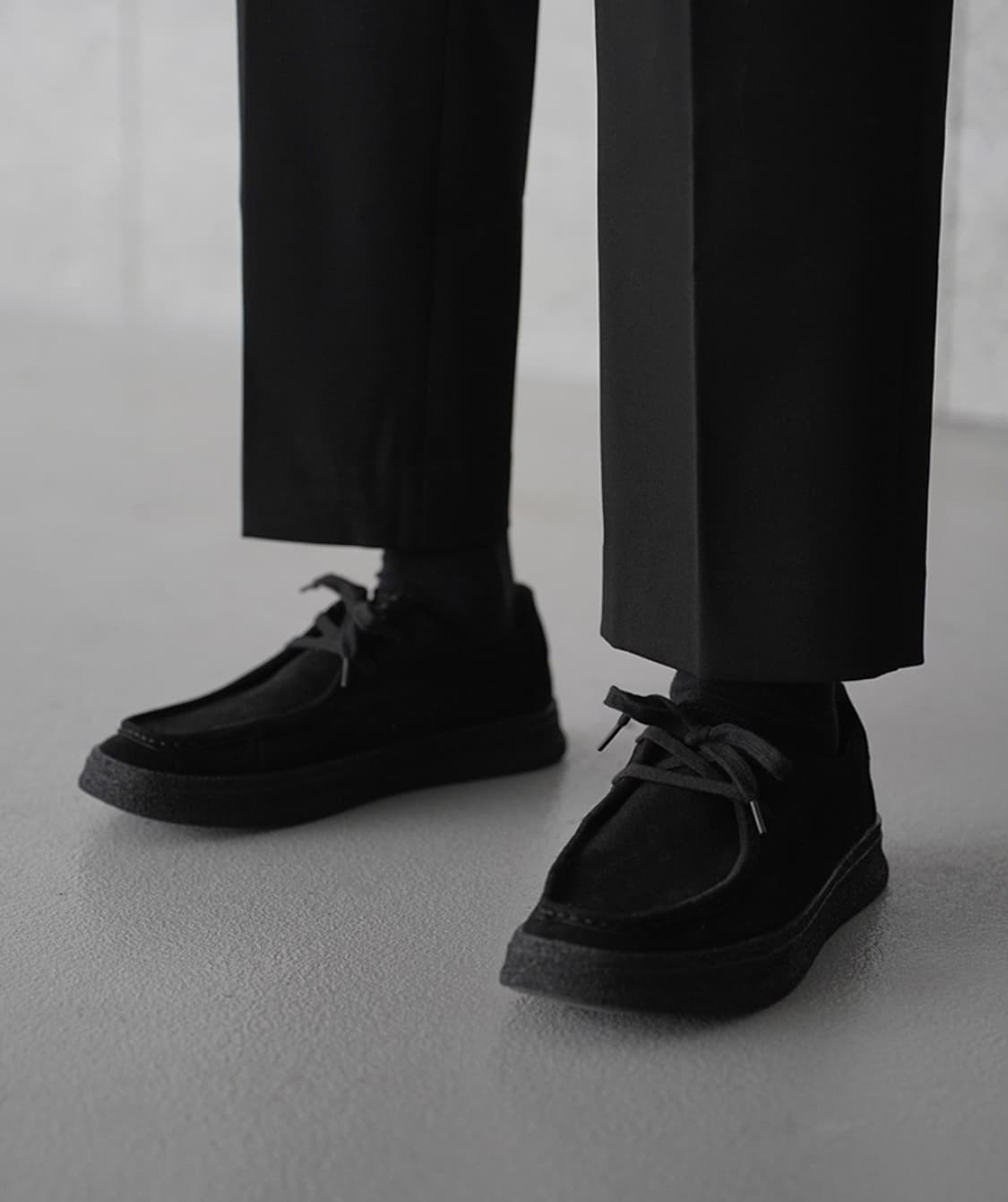 [오정규 x 식스핏] NORM WALLABEE BLACK 왈라비 블랙 ( 상품이미지2