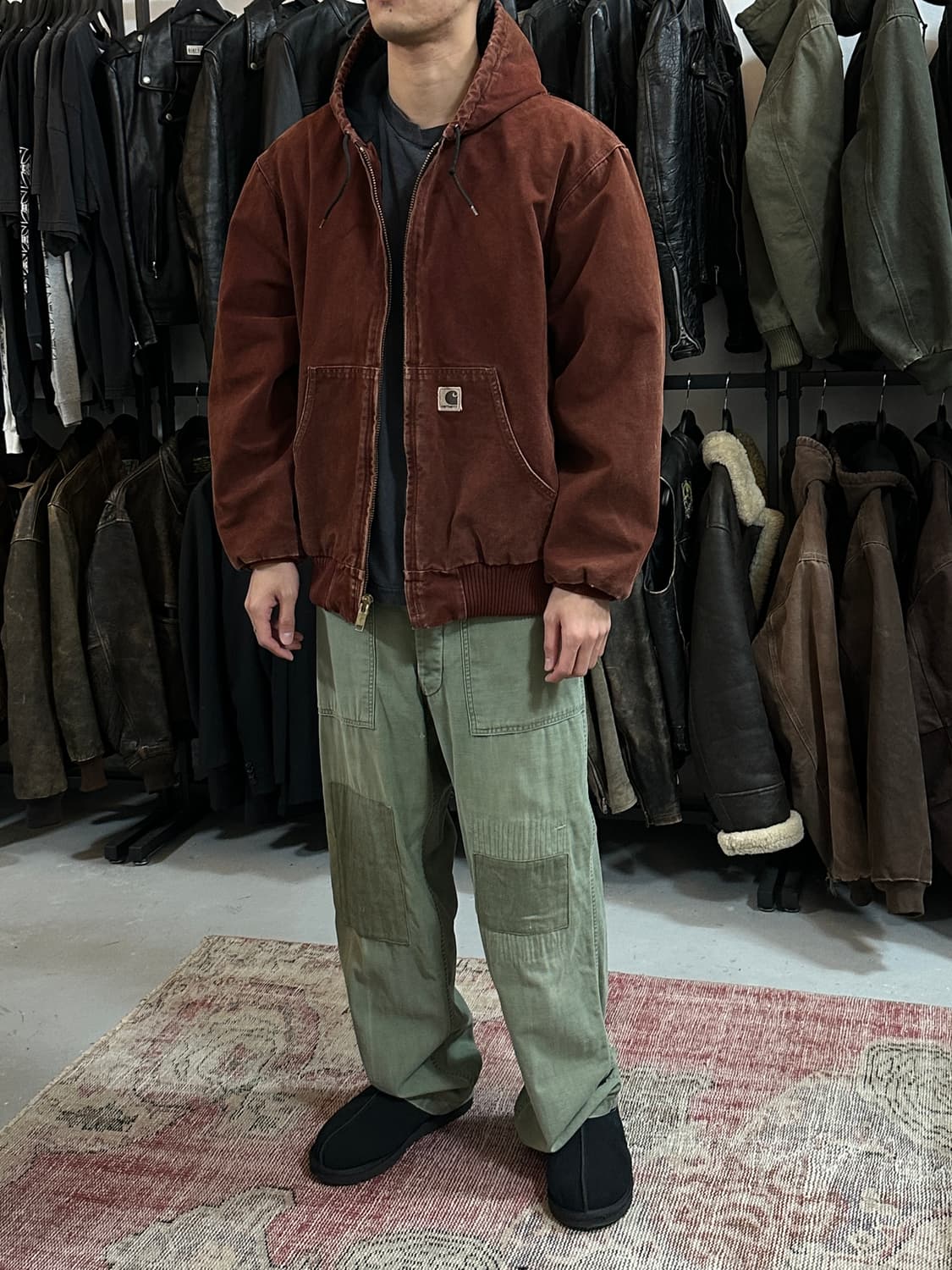 OG 칼하트 J130 액티브 자켓 칼하트 CLY 후드자켓 상품이미지10