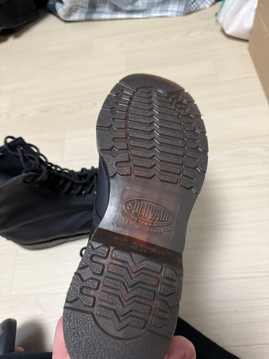 Solovair 8홀 워커 270 상품이미지4