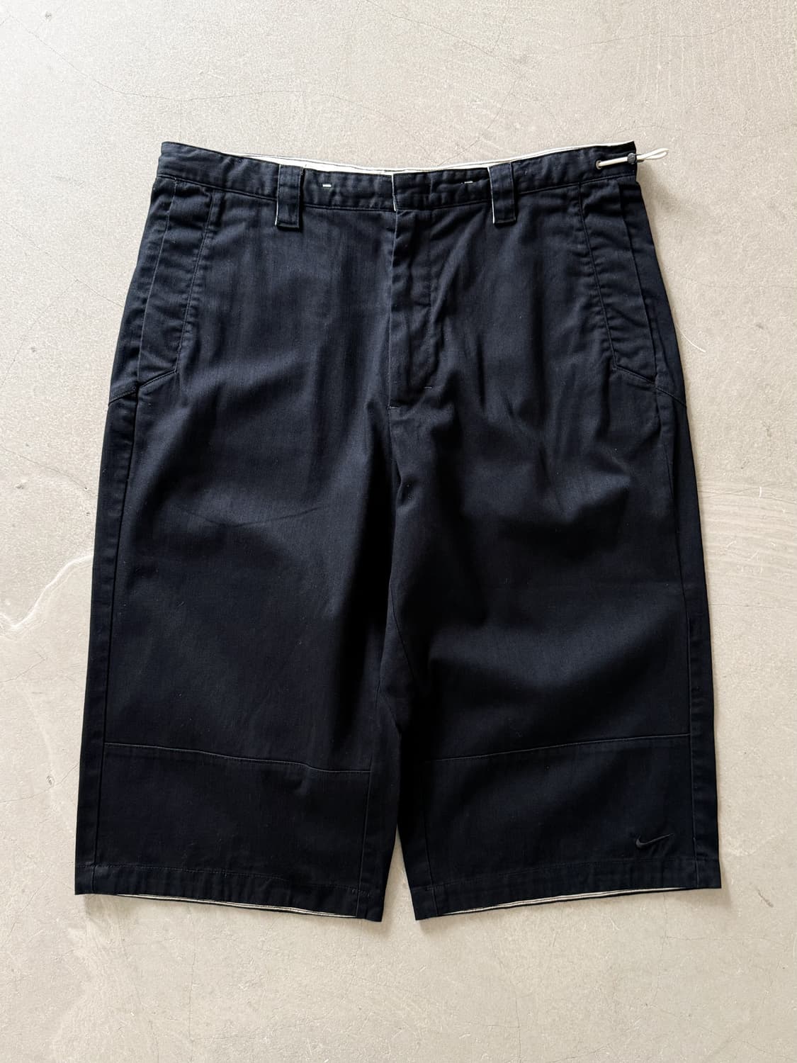 Nike Black Cotton Wide Work Shorts 상품이미지1