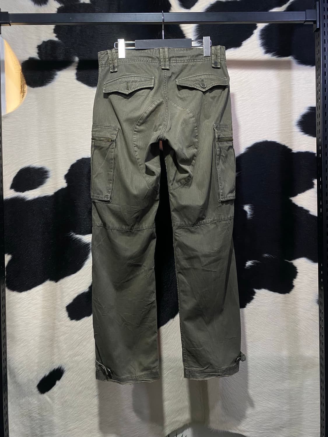 Ultimax y2k 멀티포켓 카키 카고 팬츠 상품이미지6