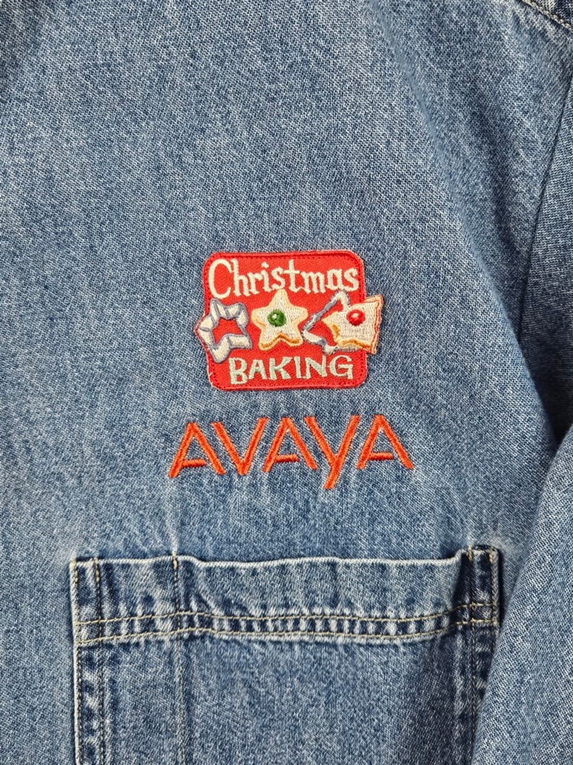 SWINGSTER 크롭 밴딩 커스텀 데님 셔츠 ( XL ) / 11638 상품이미지7