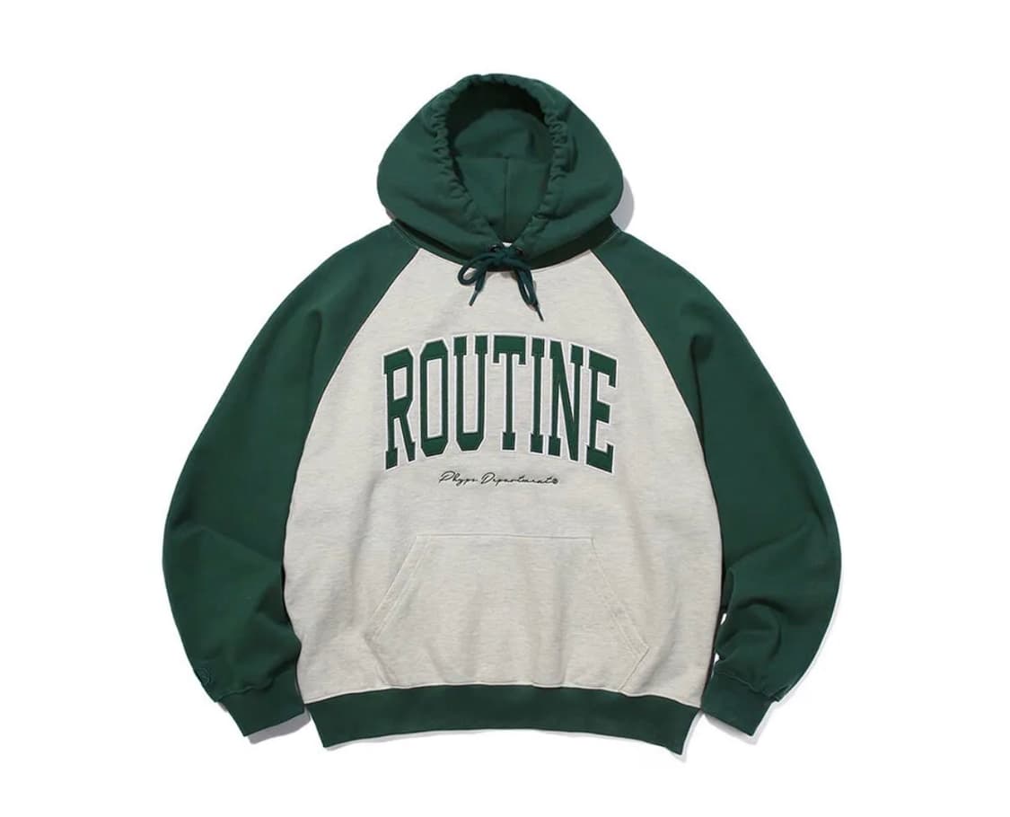 모닝 루틴 후드티 상품이미지1