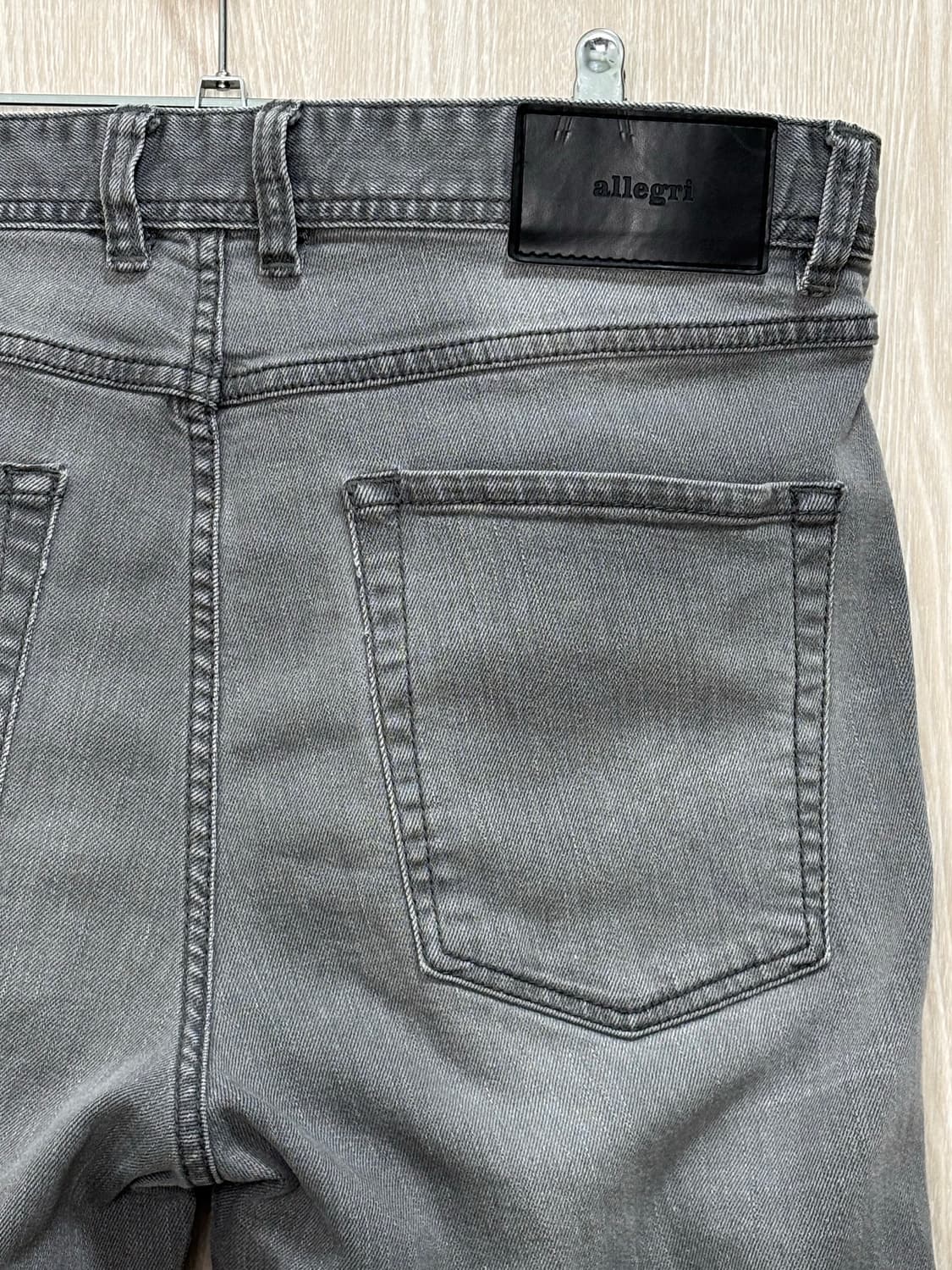 알레그리 데님팬츠90/35"/그레이 상품이미지1