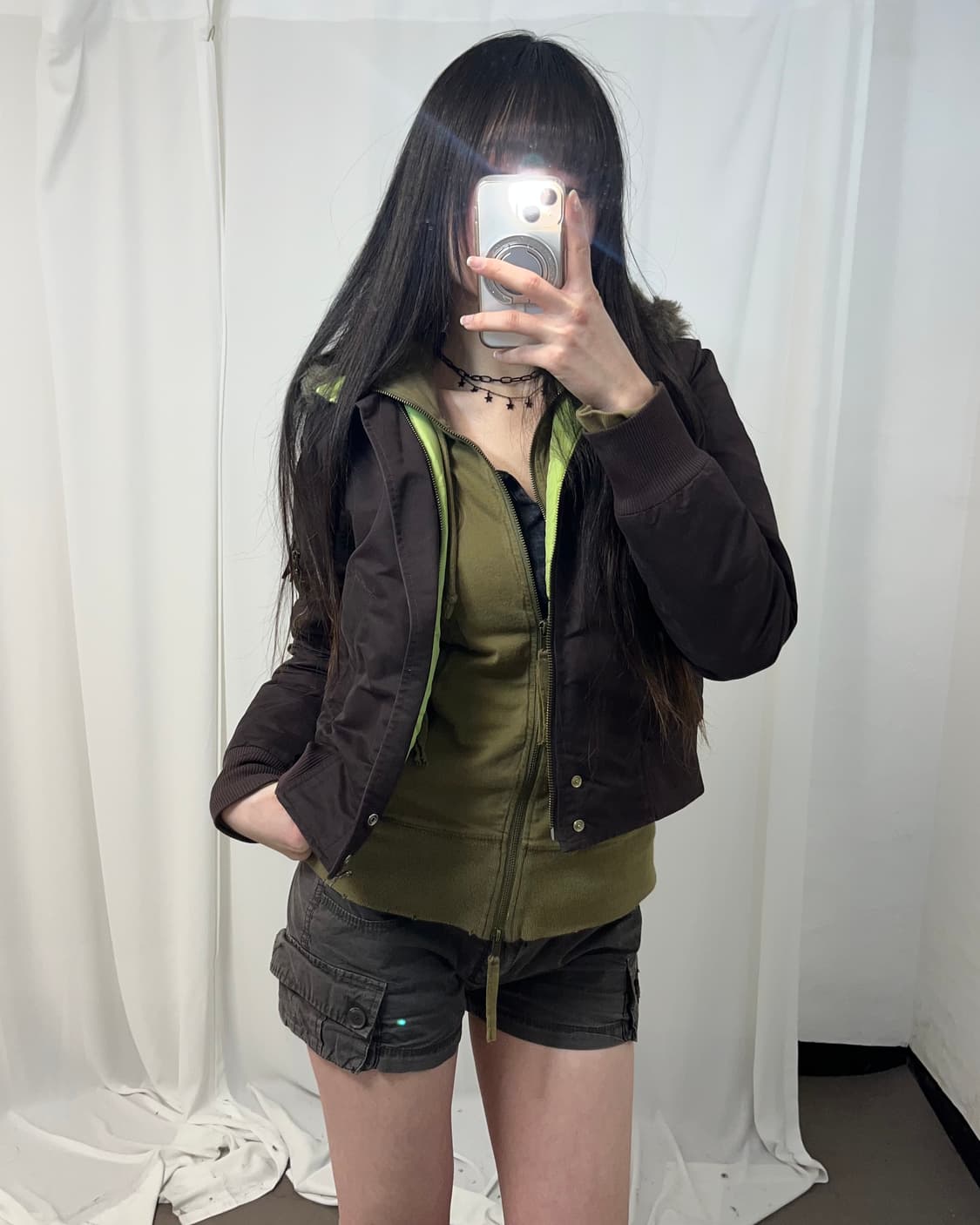 Puma 브라운 n2b 울프죠 패딩 상품이미지4