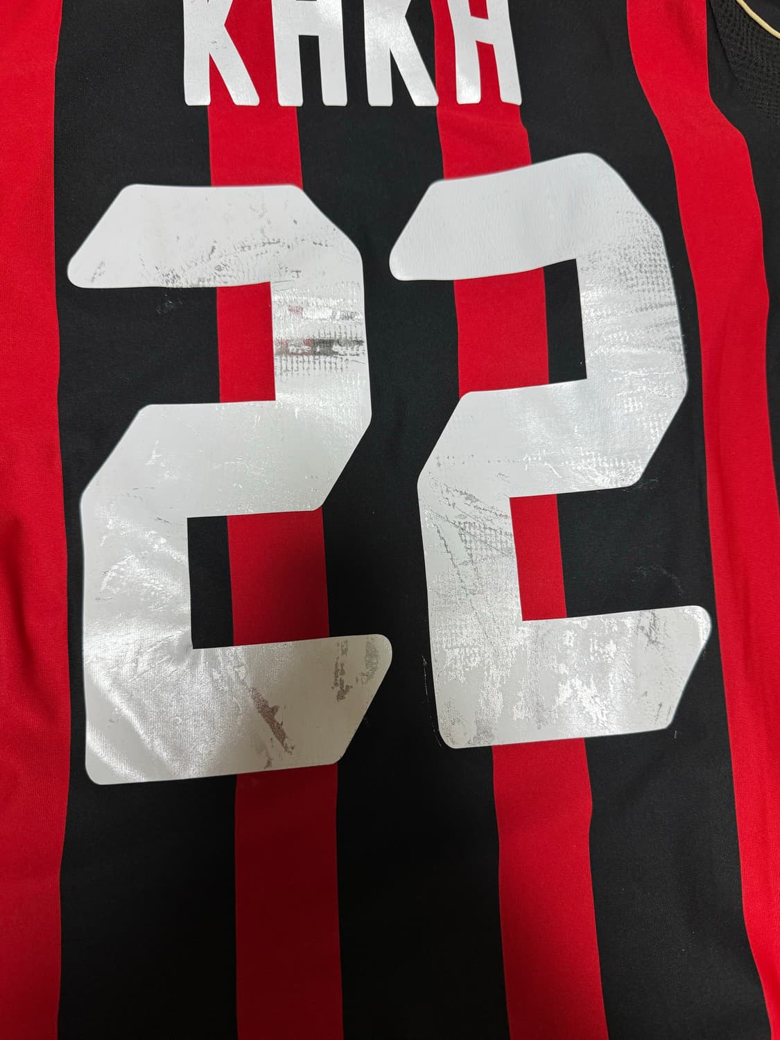 06-07 ac밀란 카카 긴팔 Home 레플리카 상품이미지4